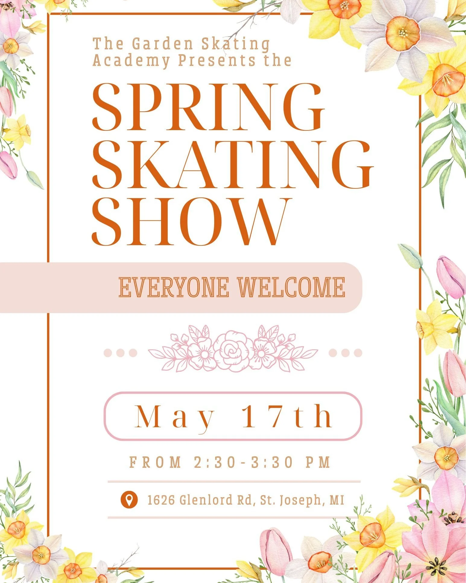 Come out and support our figure skaters at the Spring Skating Show this Sunday at 2:30!

#figureskatingshow #figureskating #gardenskatingacademy #thegardenicearena