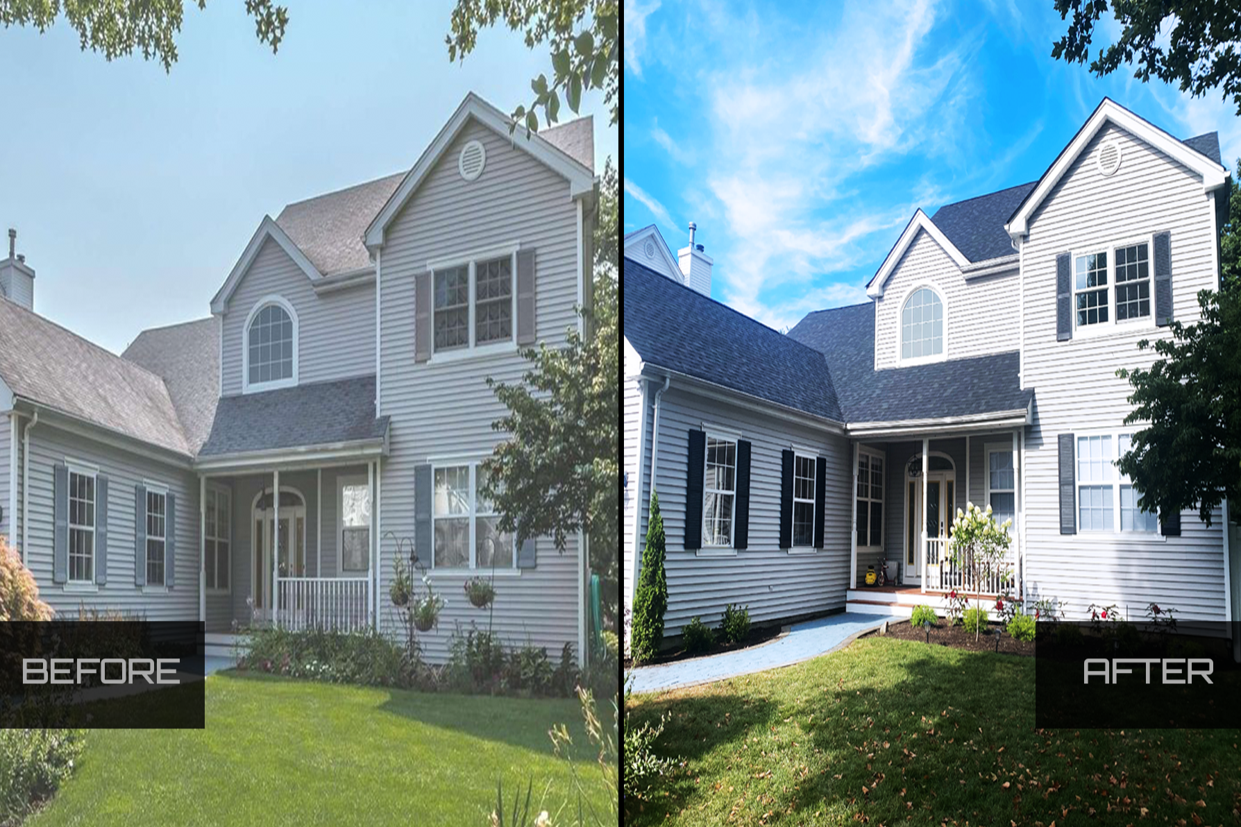 Oranssi technician working on a roof project
