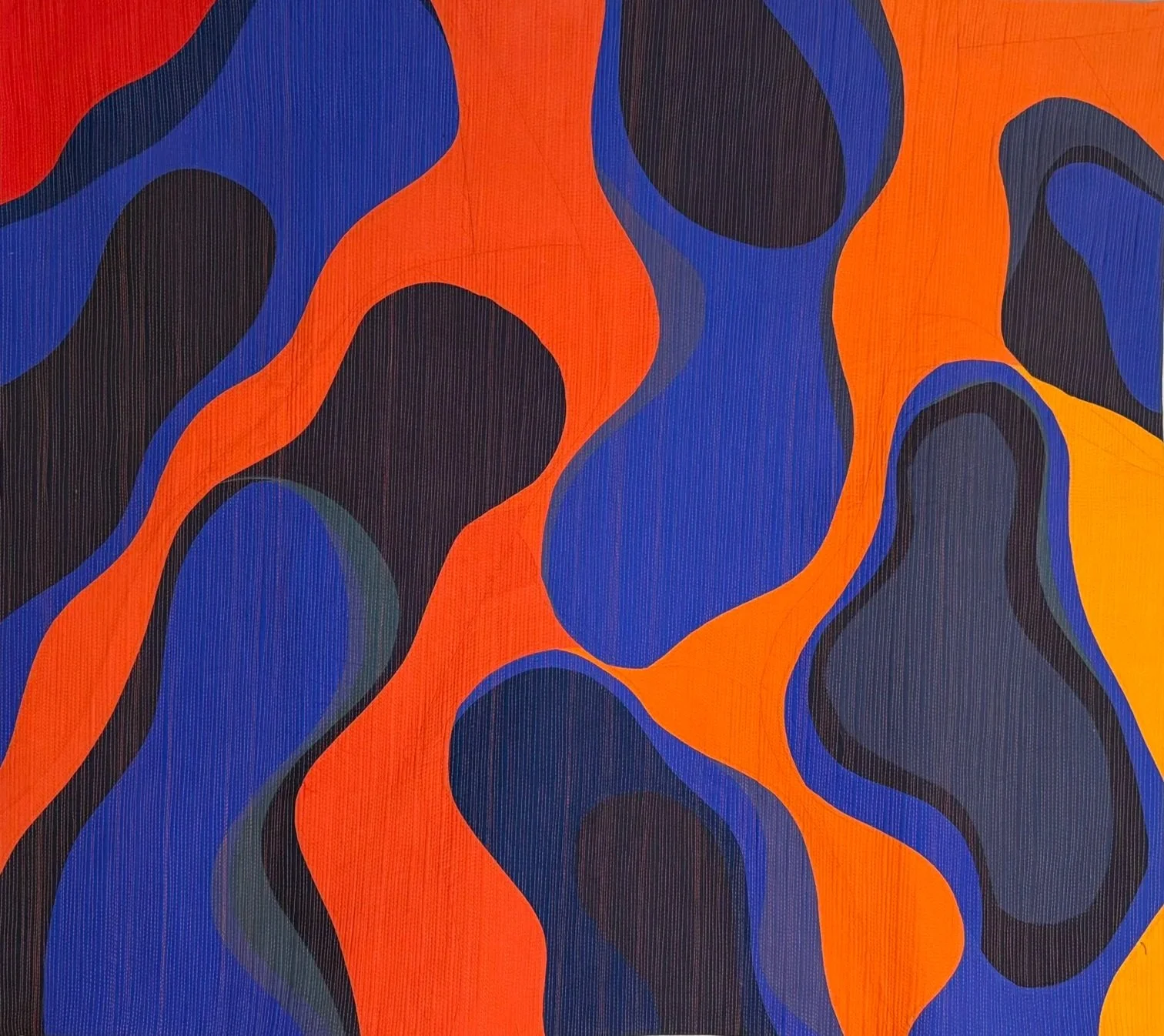 Continuous Motion 4, 42" x 37" © Jackie Tu 2026