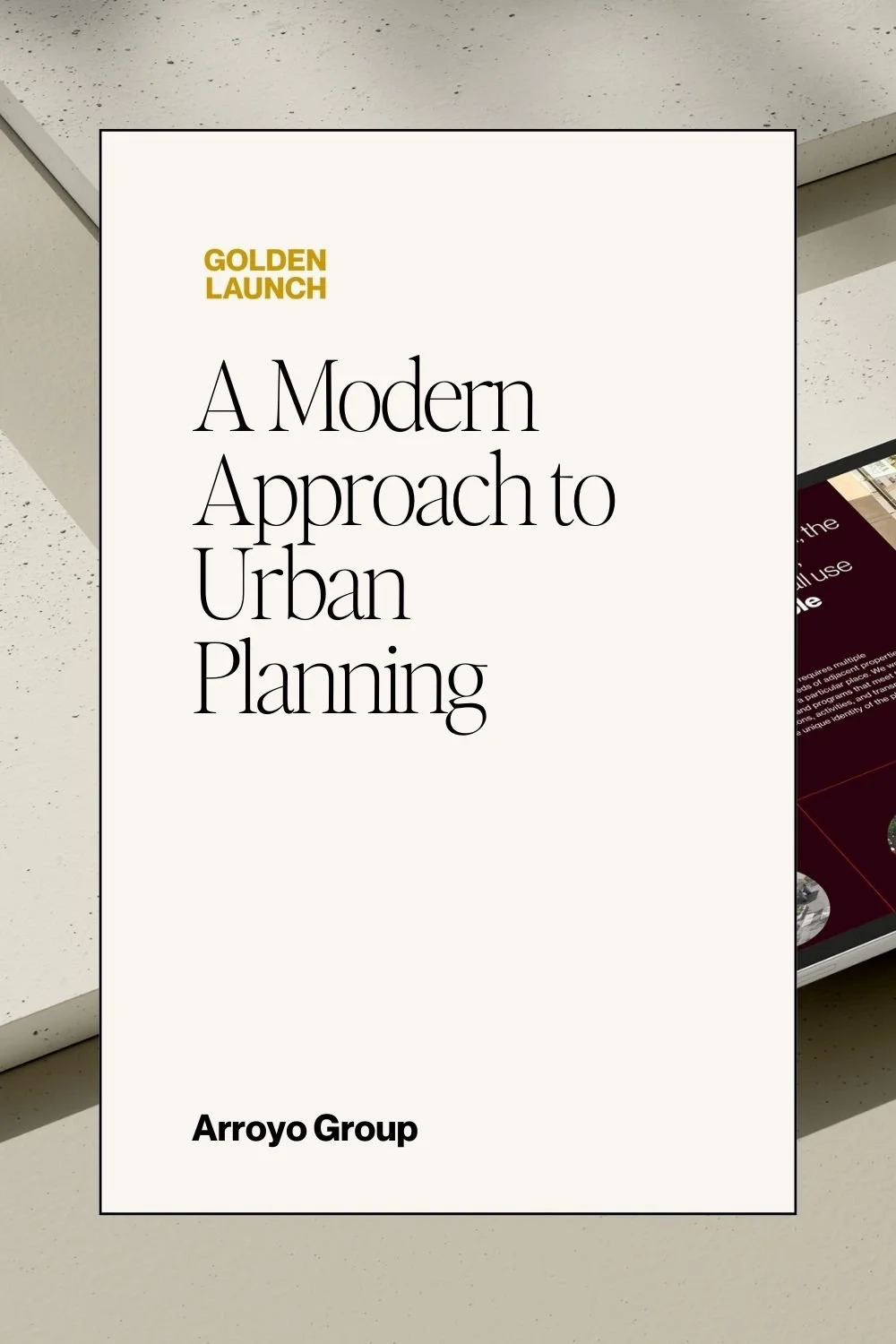 Arroyo Group's: A Modern Approach to Urban Planning