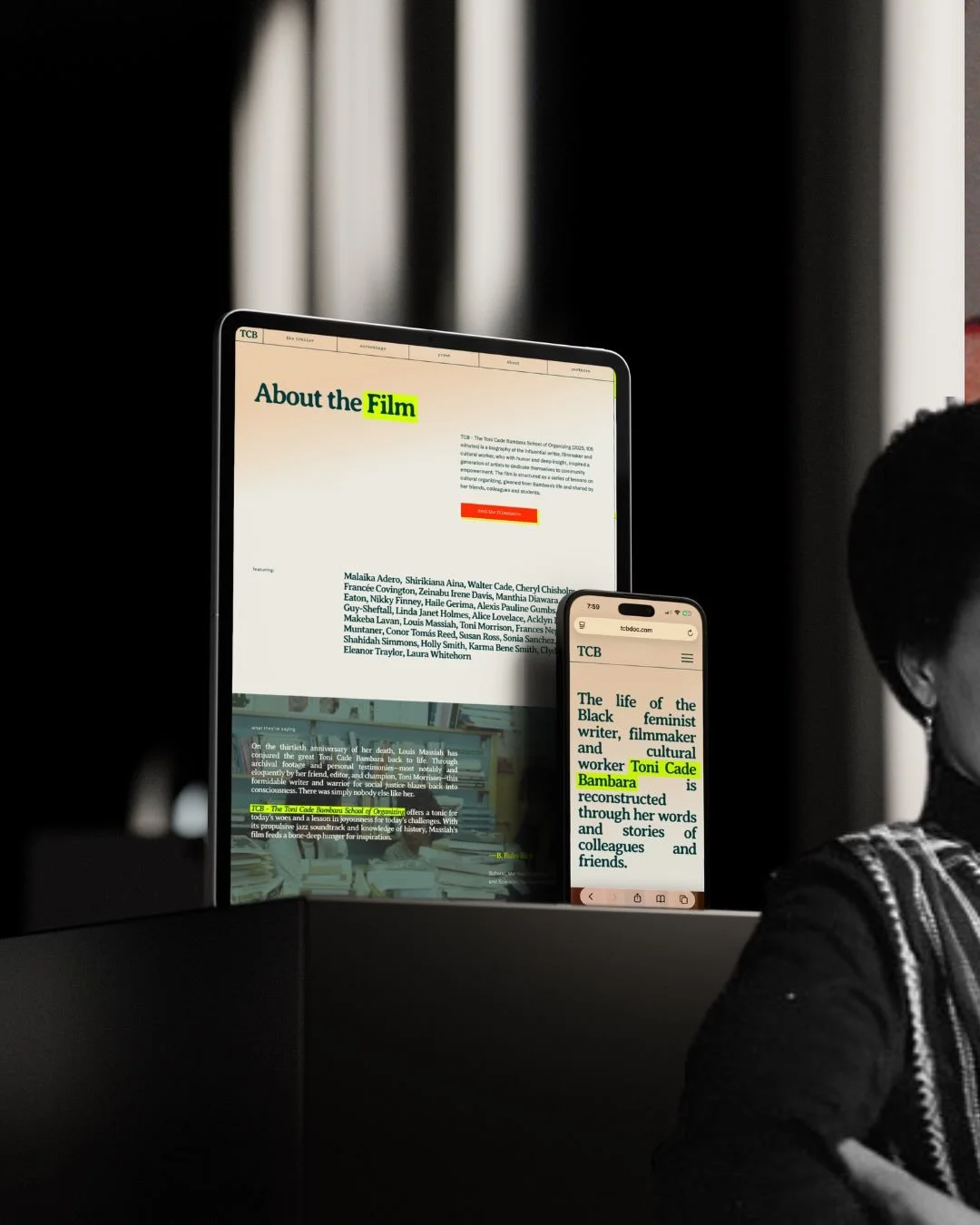 Celebrating the launch of the official website for the Toni Cade Bambara Documentary&mdash;a powerful film honoring the legacy of writer, filmmaker, and activist Toni Cade Bambara.

The site features the documentary trailer, filmmaker bios, screening