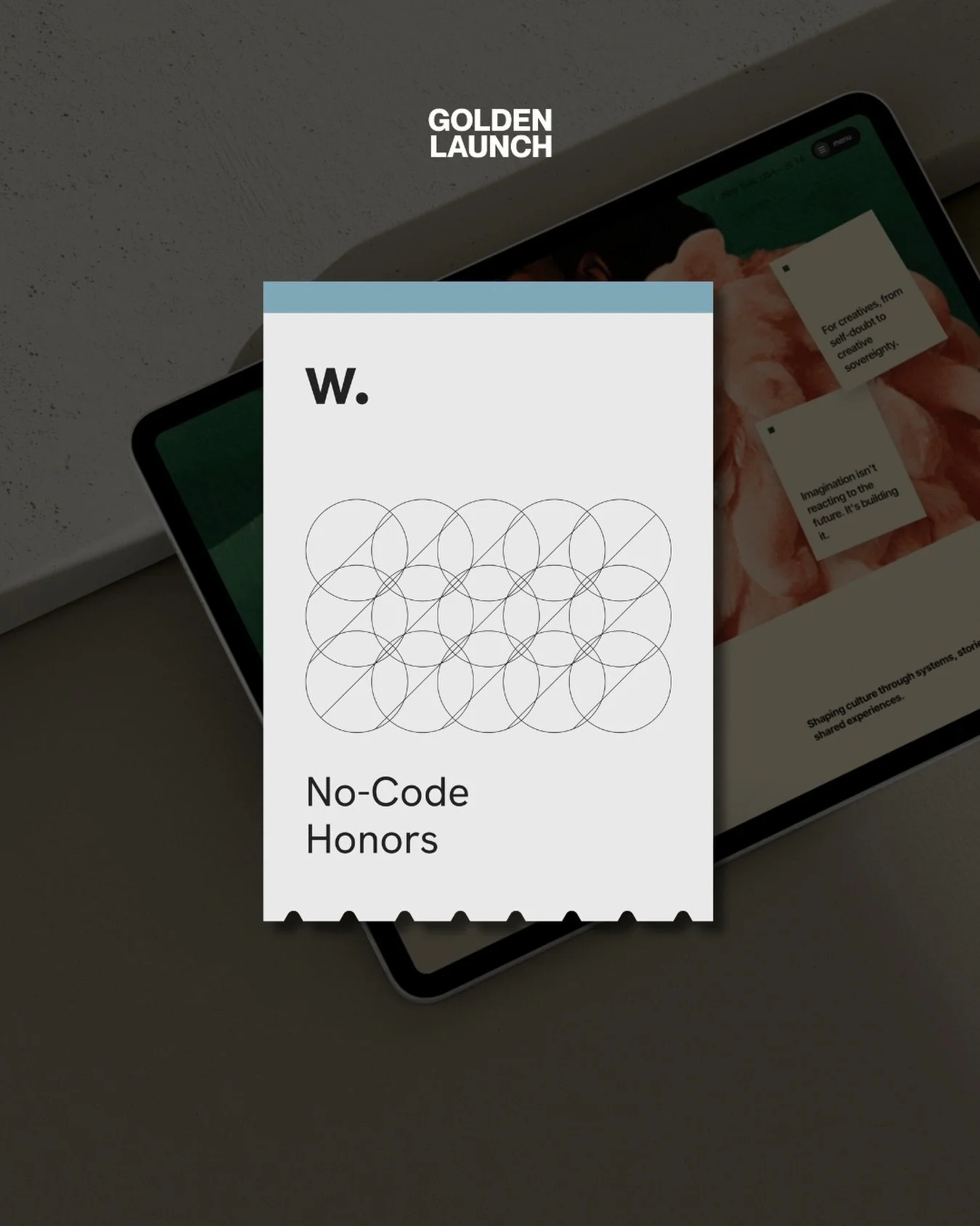 We have been nominated for the Awwwards No-Code Honors. 🖤

This is a new nomination &mdash; separate from the one we shared earlier this summer &mdash; and it is specifically for the best no-code websites in the world. @thefutureinblack is in that c