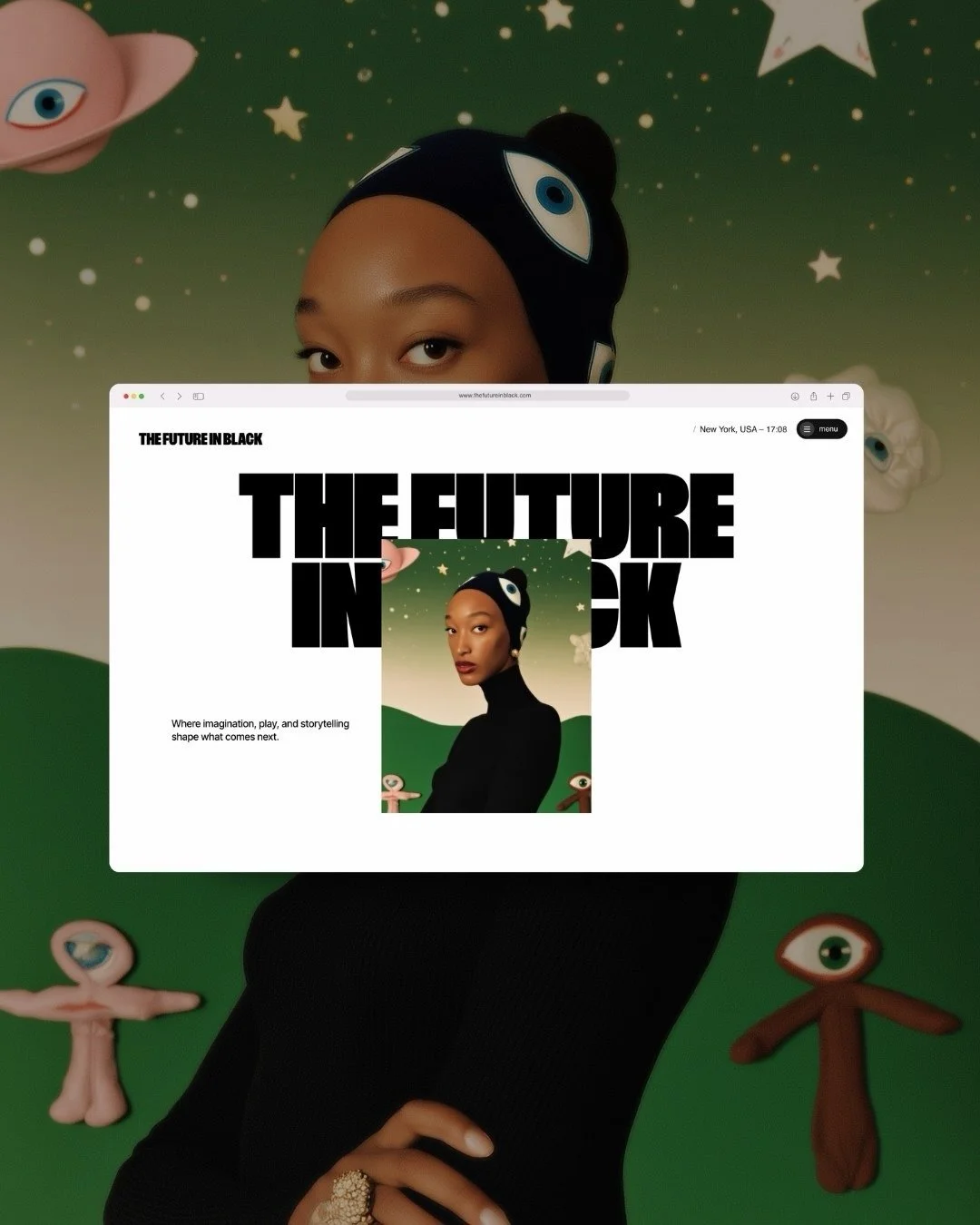 We have been nominated for an Awwwards. 🖤
@thefutureinblack

One of those projects that reminds you why this work matters. @joyfennell brought the vision. We built the digital home worthy of it.

Voting closes July 4th.
Cast your vote at the link in
