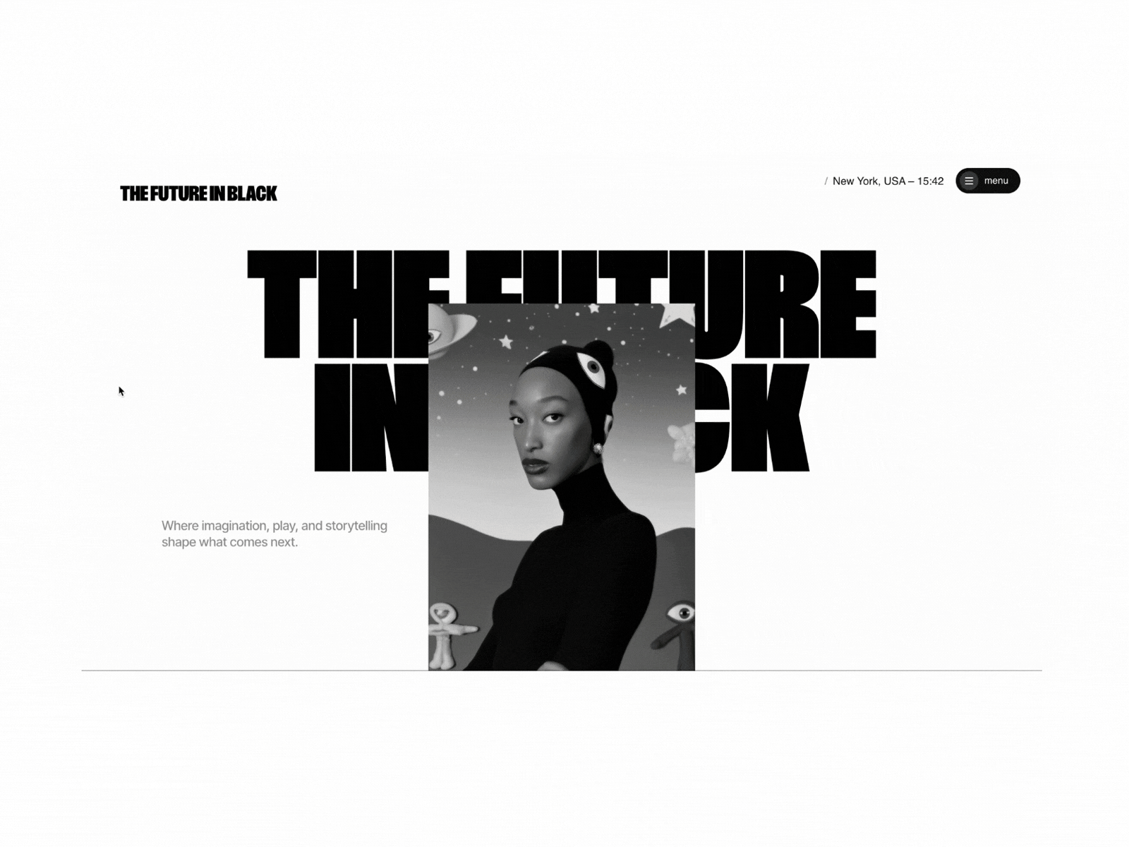 The Future In Black Homepage