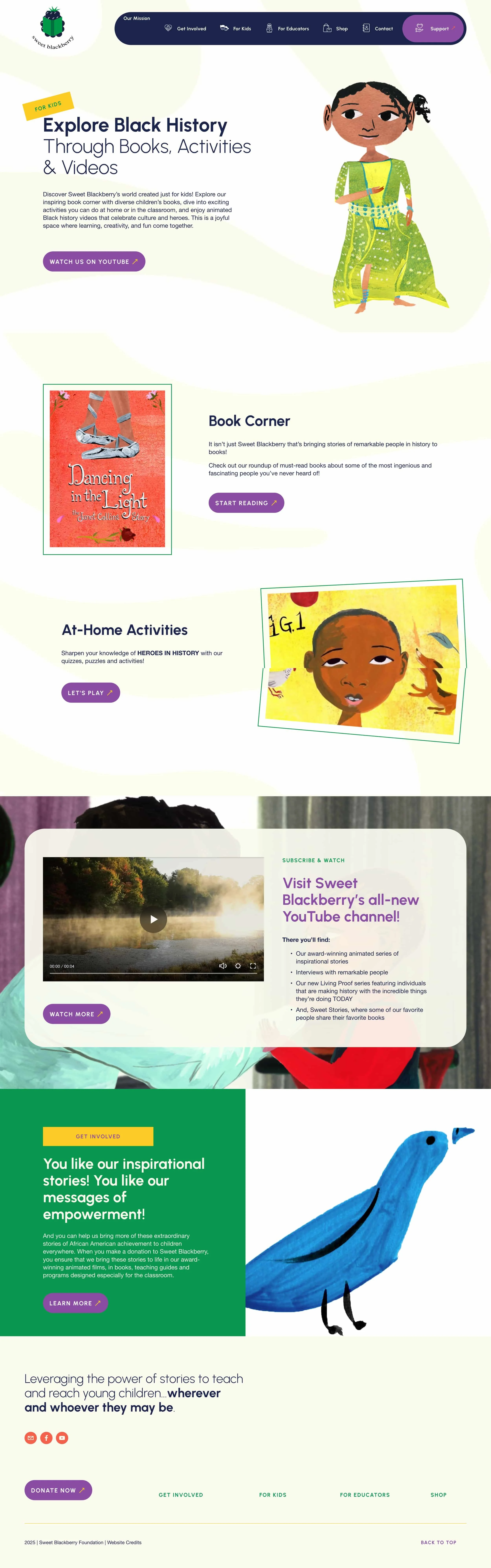 sweet blackberry black history activities for children