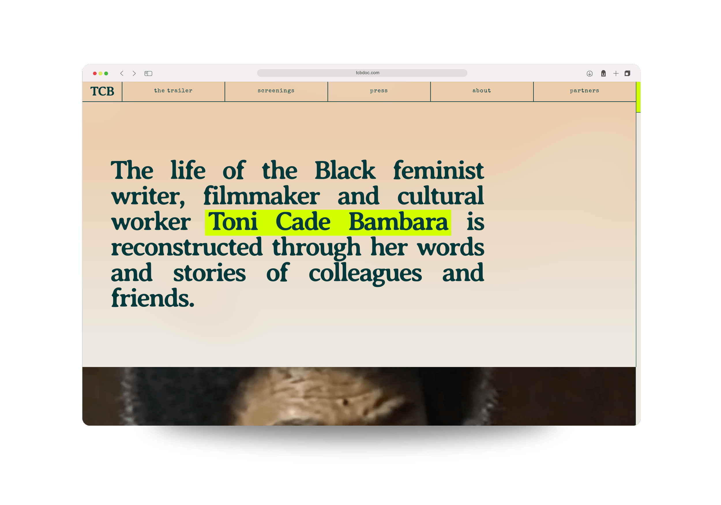 toni cade bambara documentary