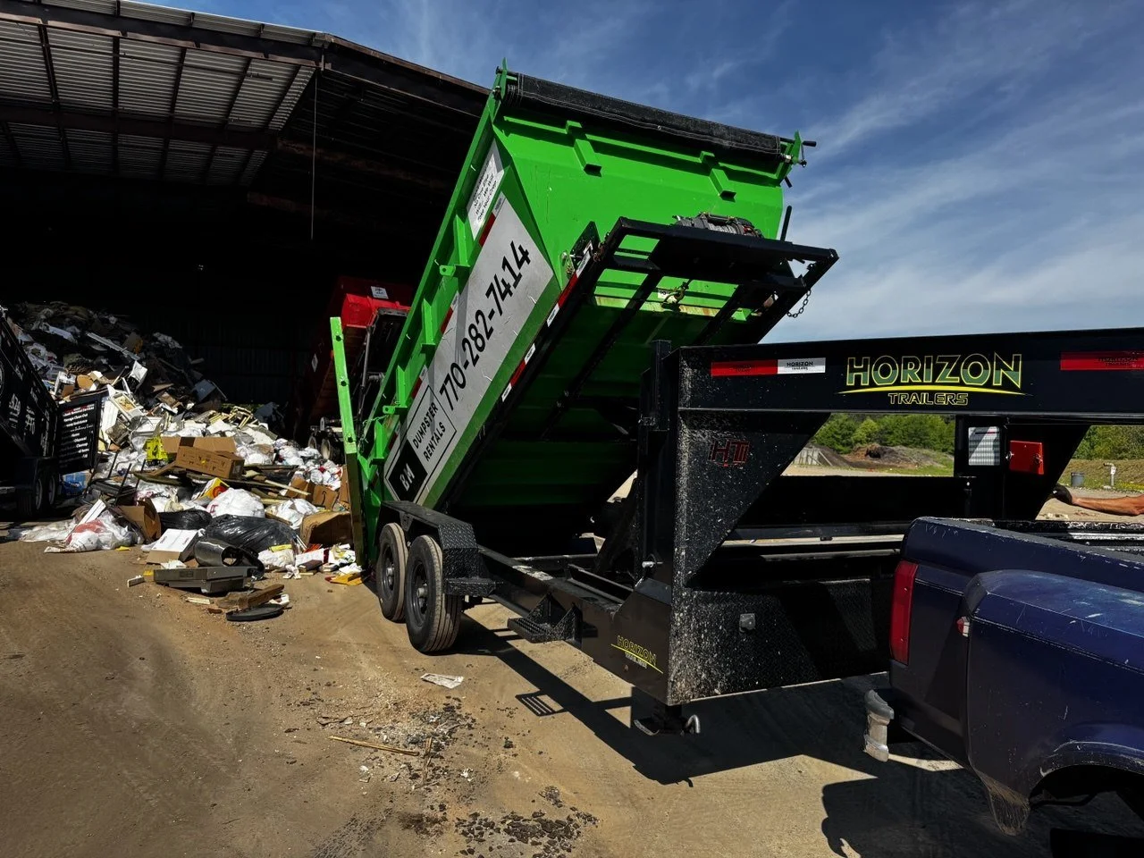 14yd roll-off Fayetteville Transfer Station