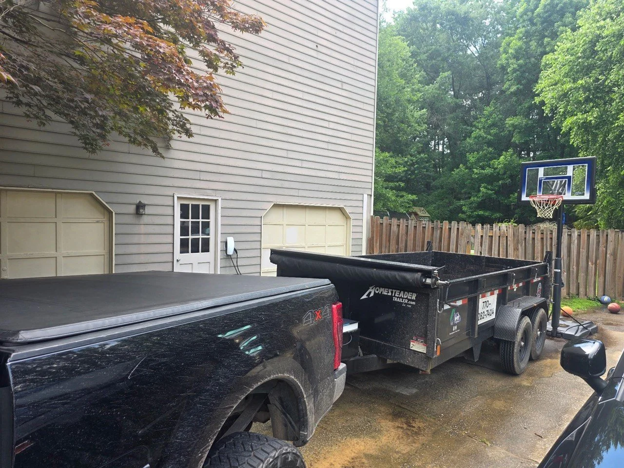7yd Dump Trailer Residential