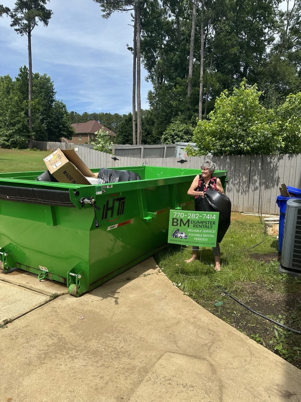 14yd roll-off Fayetteville Residential