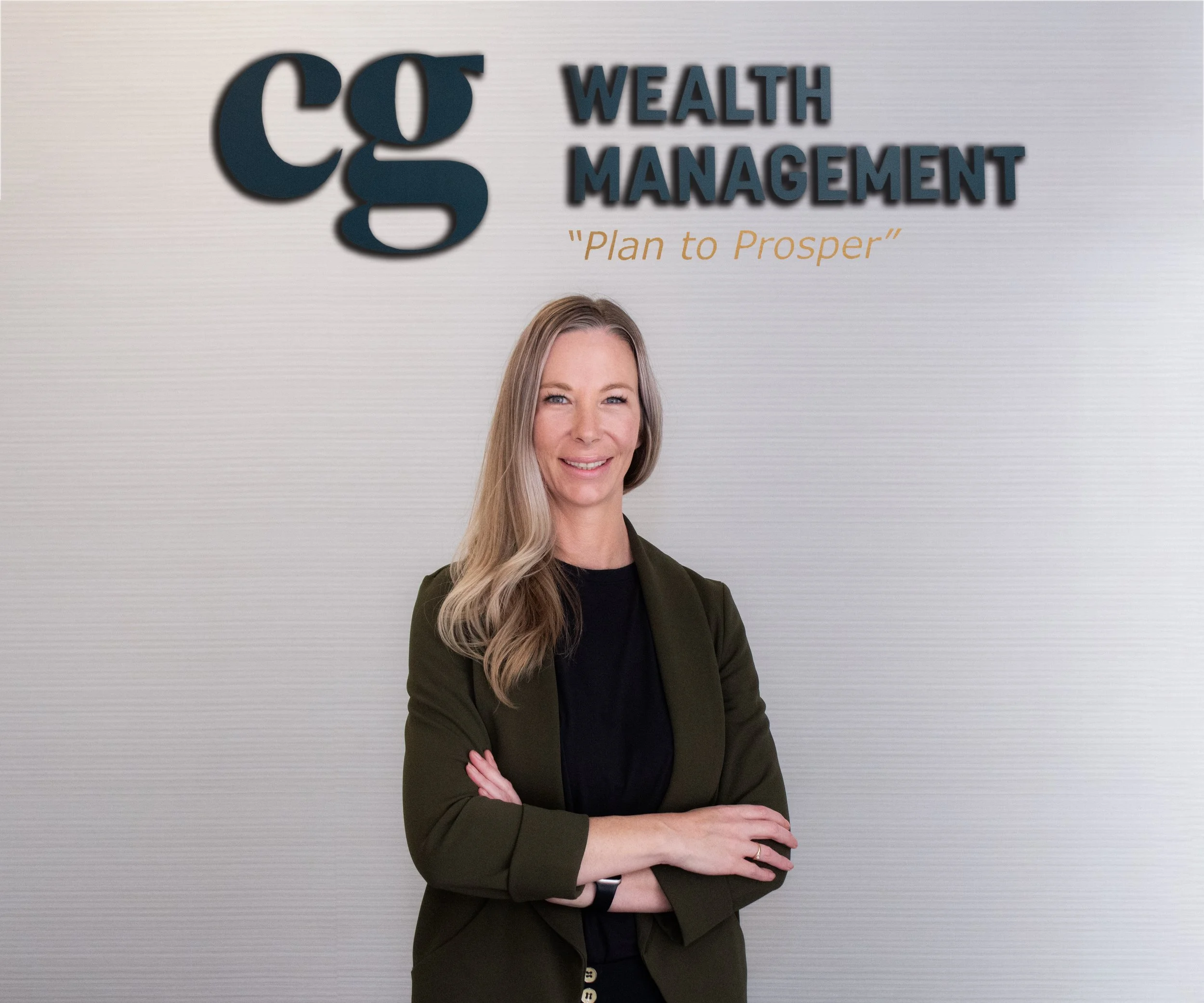Erica Burton, Administrative Support and Operations specialist at CG Wealth Management in Regina, Saskatchewan. Professional portrait of an expert in office management and customer service with a background in Alberta's agricultural sector.