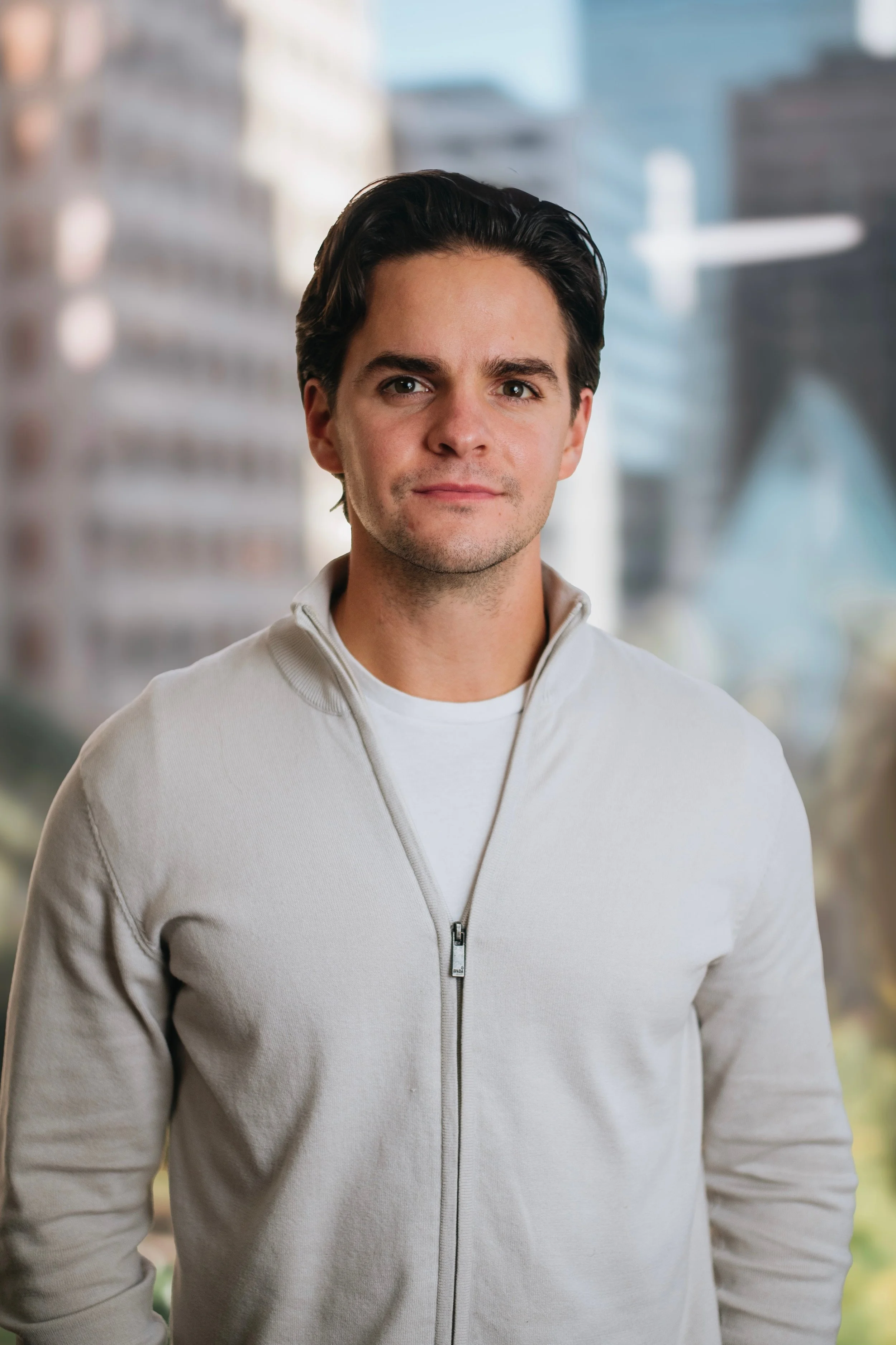 Aaron Hill, Investment Associate and CIM Candidate at CG Wealth Management. Professional photo of a U of R Investing Club past president and business administration expert serving the Regina and Last Mountain Lake regions.