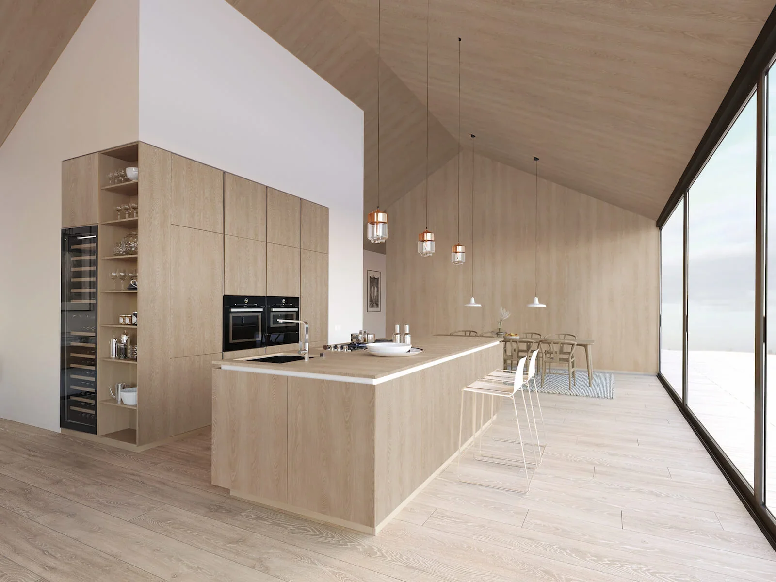 Large, modern, clean, bright kitchen3