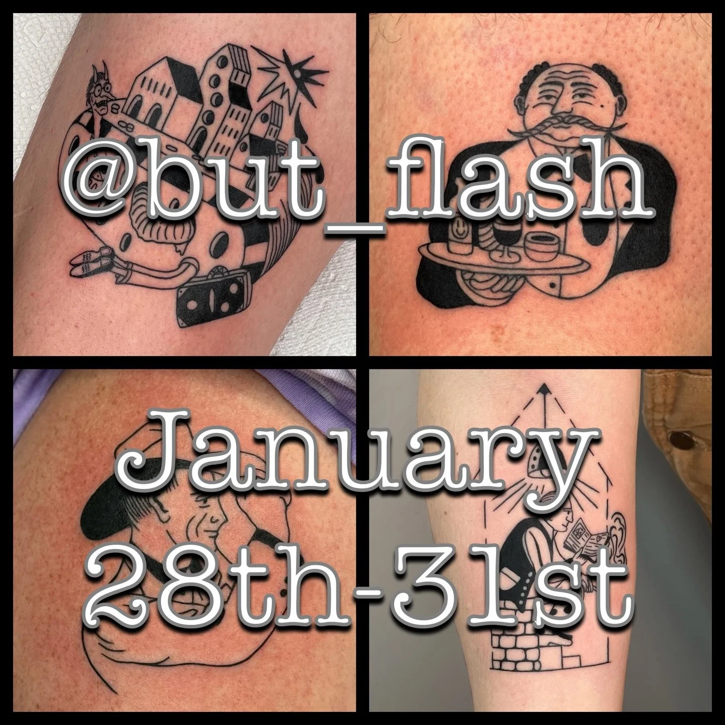 Stoked to have our buddy @but_flash (Alex) rejoining us next week! He&rsquo;s got a handful of spots left, so send him a DM if you&rsquo;re trying to get tattooed. Gonna be a good one&hellip; Cheers!
.
🤩✌️❤️👊
#Indianapolis #Indiana #Irvington