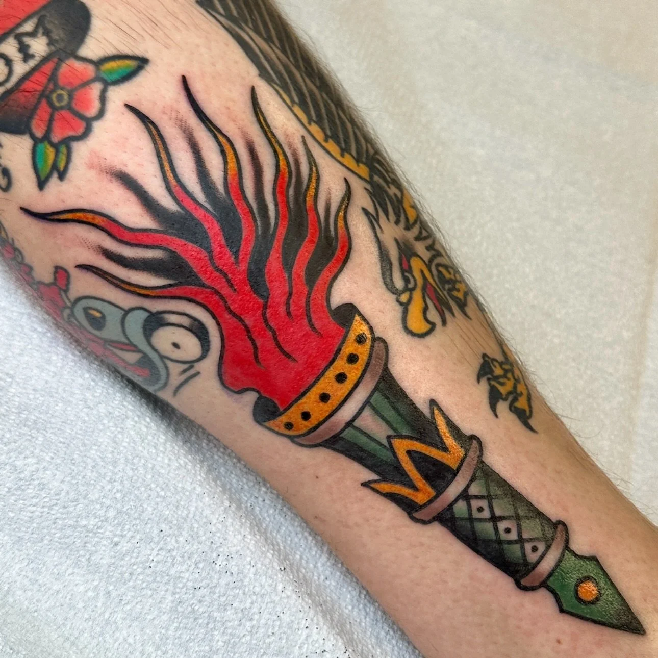 Hope everyone&rsquo;s doing great! Had a blast doing some fun tattoos last week and poking around the @odditiesandcuriositiesexpo 

Books are open and in full swing! Email evanricetattoos@gmail.com to set something up

Tattoos built to last @wingandw
