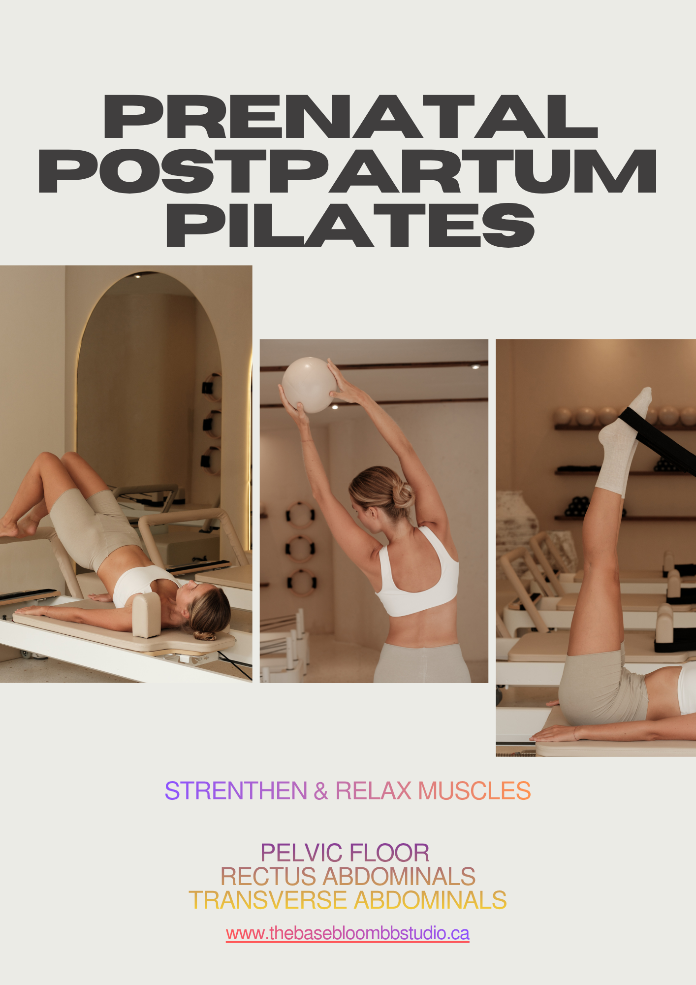 Private Prenatal & Postpartum Pilates