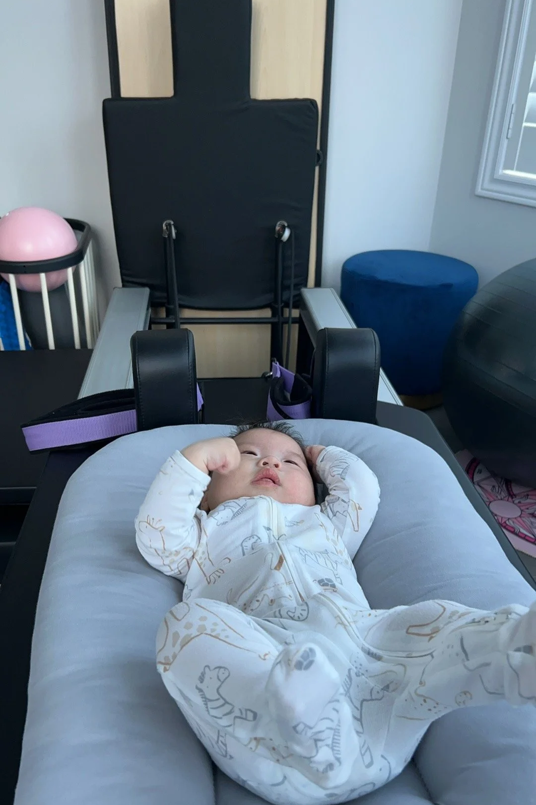 Pilates with baby