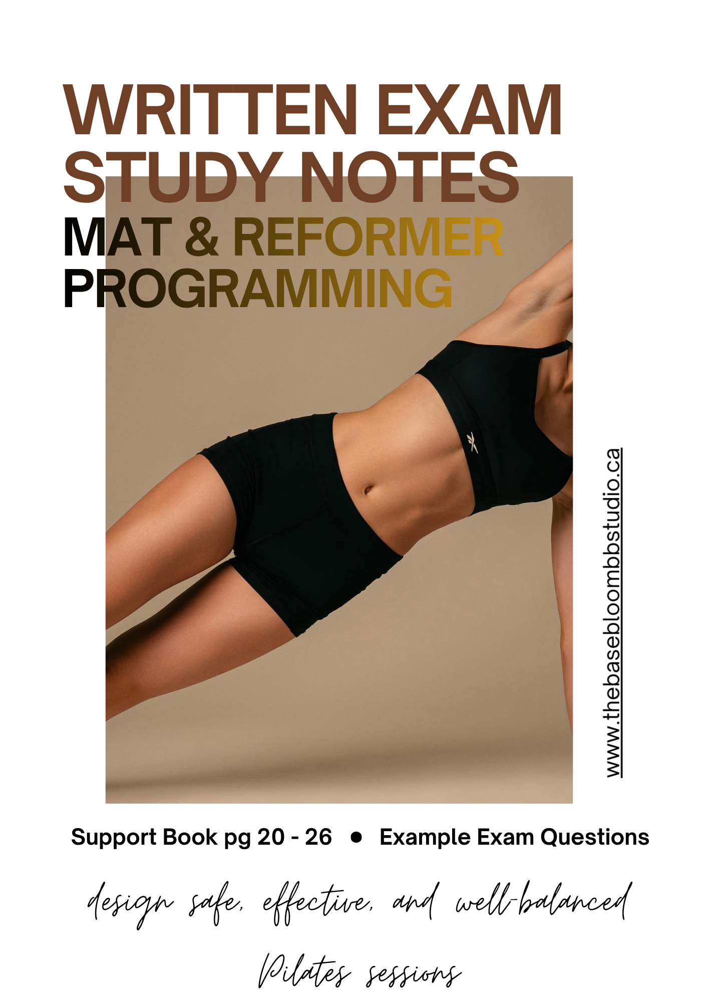 STOTT PILATES® Written Exam - Programming