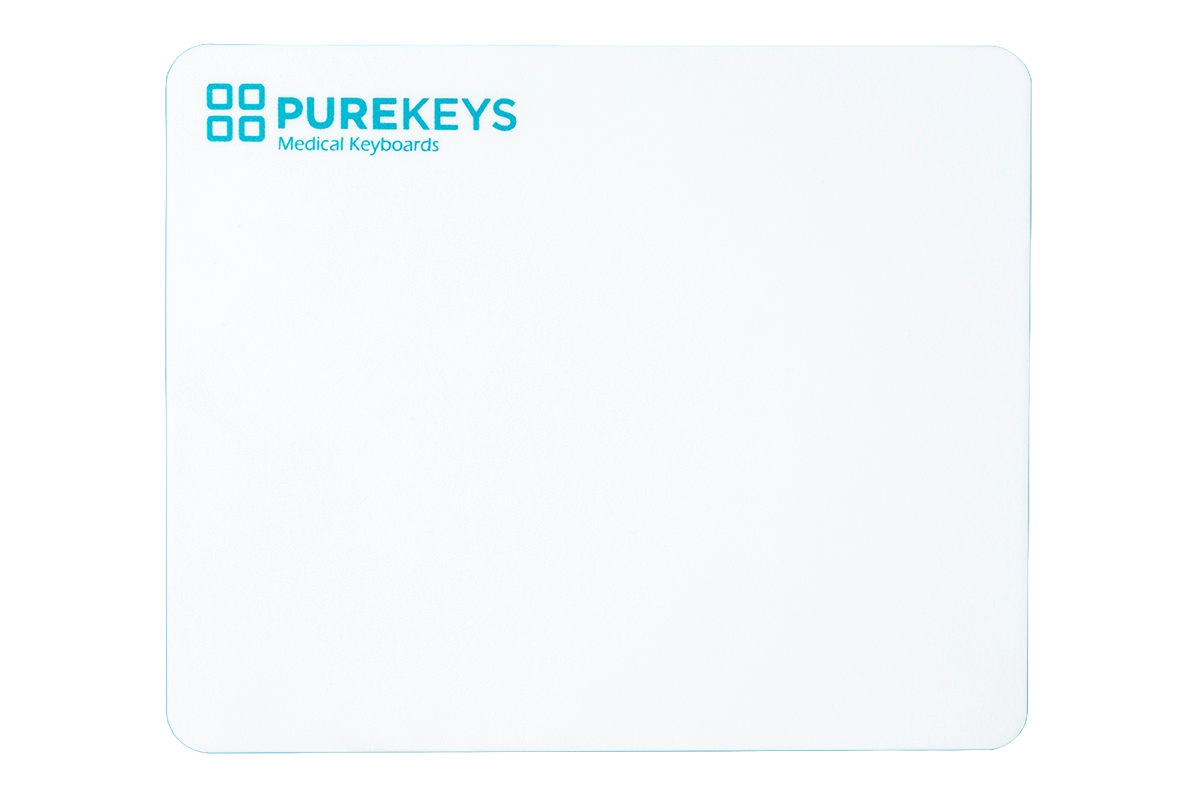 Purekeys White Mouse Mat