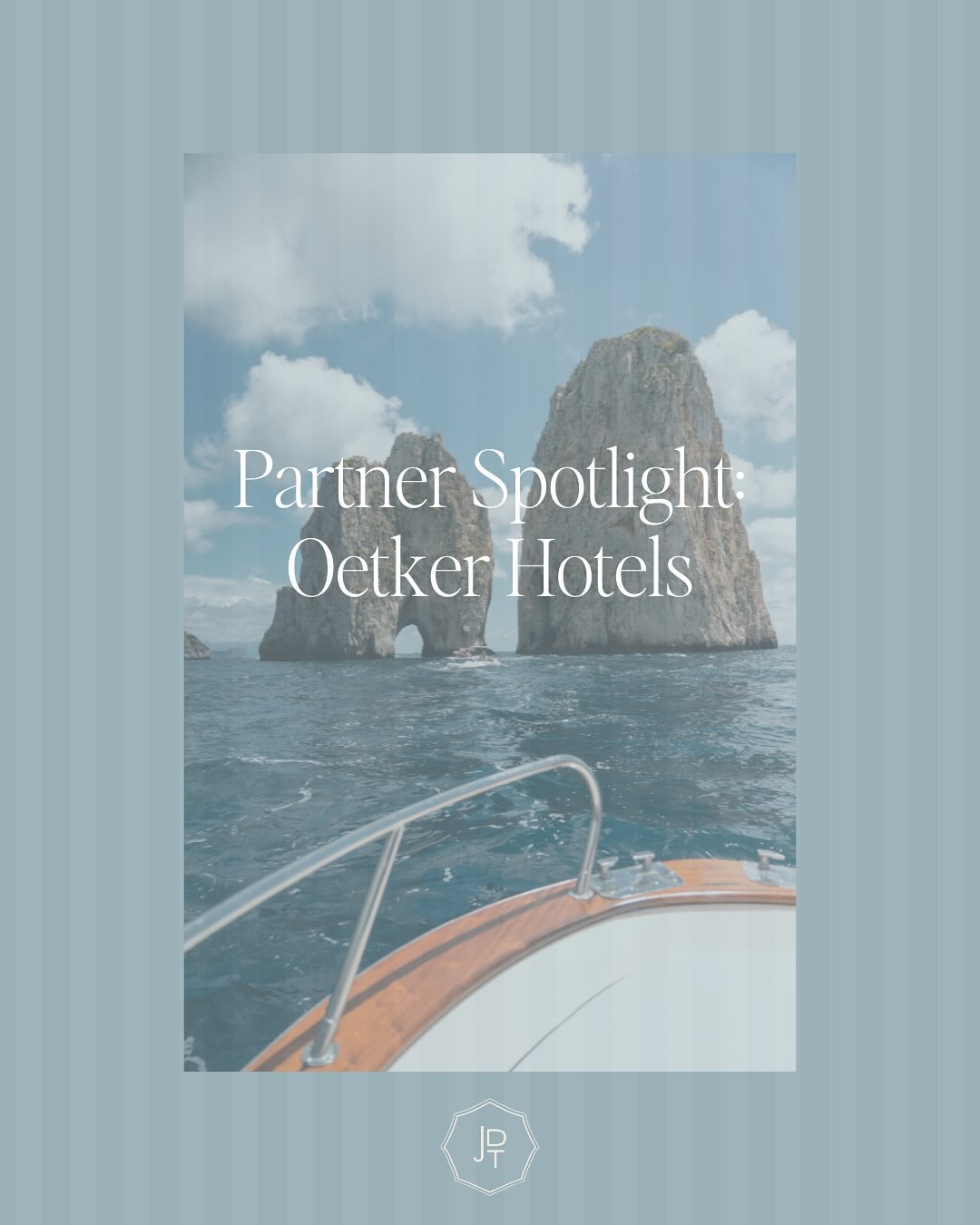 Timeless Elegance. Legendary Service. Iconic Destinations. Nothing captures the essence of the curated collection at @oetkerhotels more perfectly ✨
 Welcome to Oetker Hotels &mdash; a curated collection of Masterpiece Hotels that has defined refined 