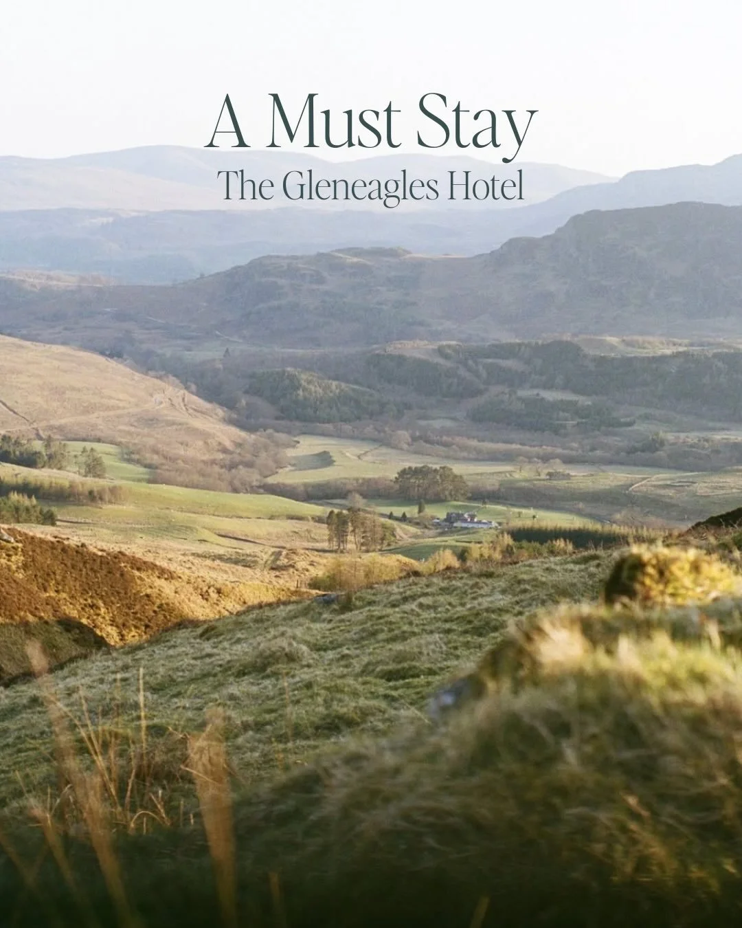 As I approach my upcoming maternity leave, my wanderlust happens to be at an all time high while I wrap up a few spectacular itineraries for 2026 ✈️

One of those itineraries is a week long family trip through Scotland, centered around the Gleneagles