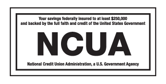 Official seal of the National Credit Union Administration (NCUA).