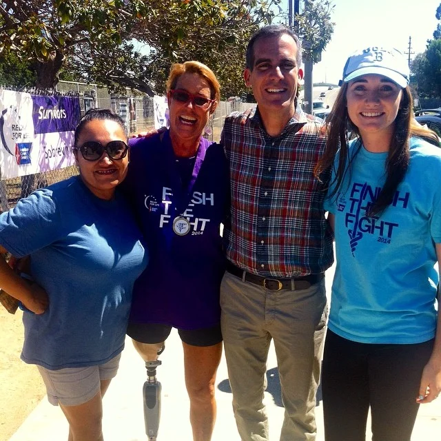 Aug. 16th Relay for Life Mar Vista/ West LA - with LA Mayor Garcetti
