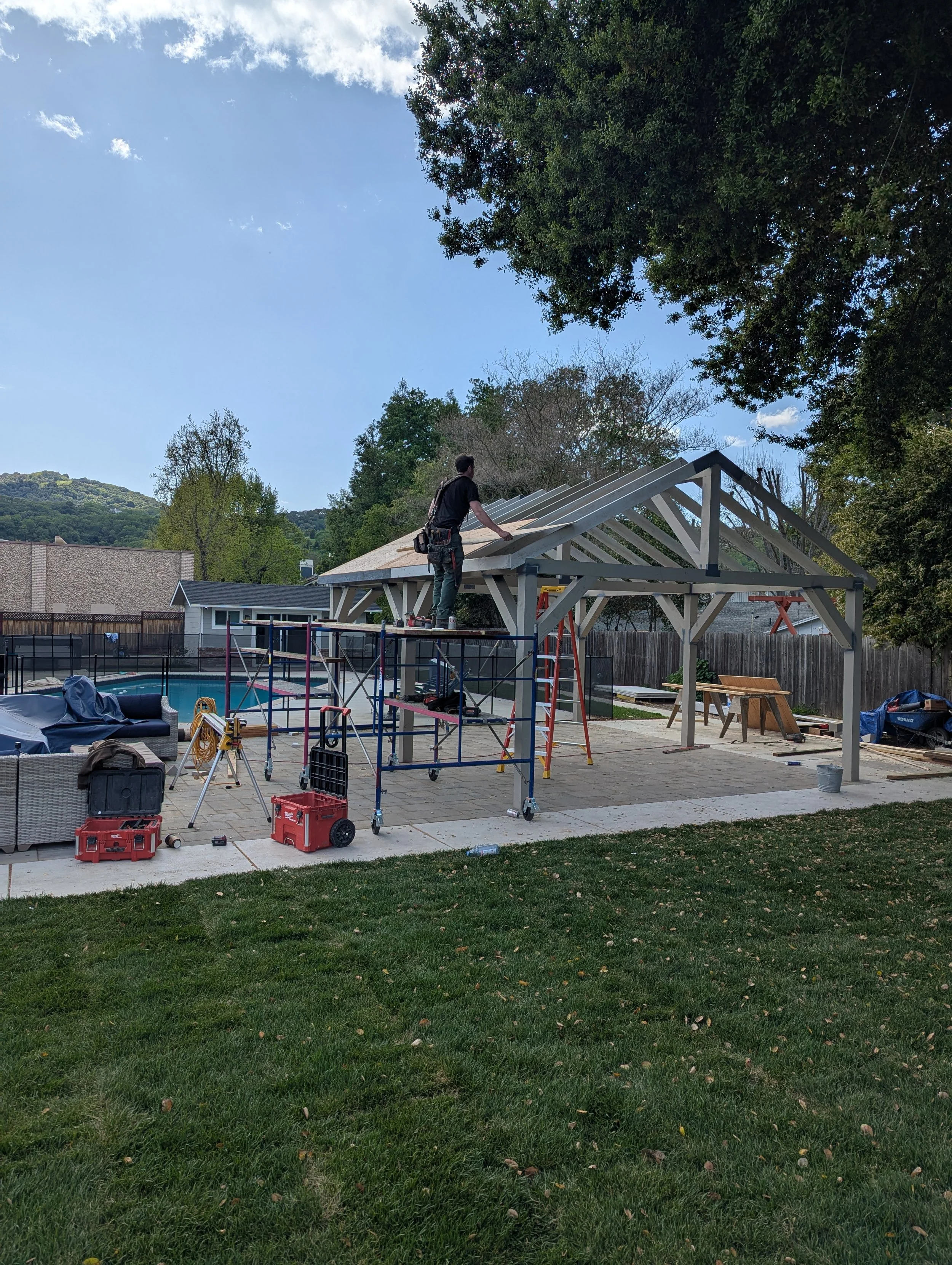 Building the pavilion contra costa county