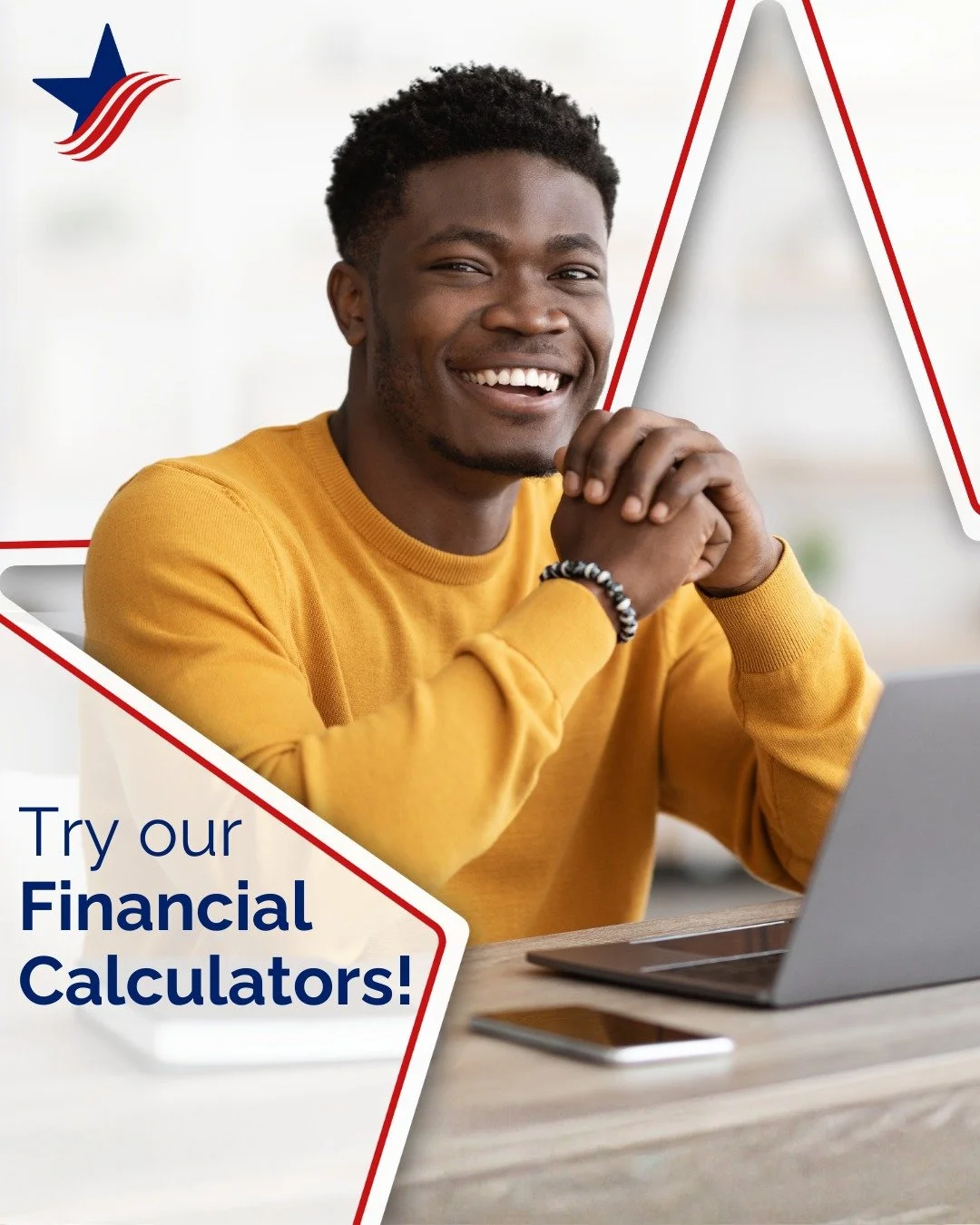 Make your next financial move feel a whole lot clearer with UCFCU&rsquo;s Financial Calculators! 💻⭐

Whether you&rsquo;re buying, refinancing, or building your savings, our calculators help you estimate payments, project savings growth, and compare 