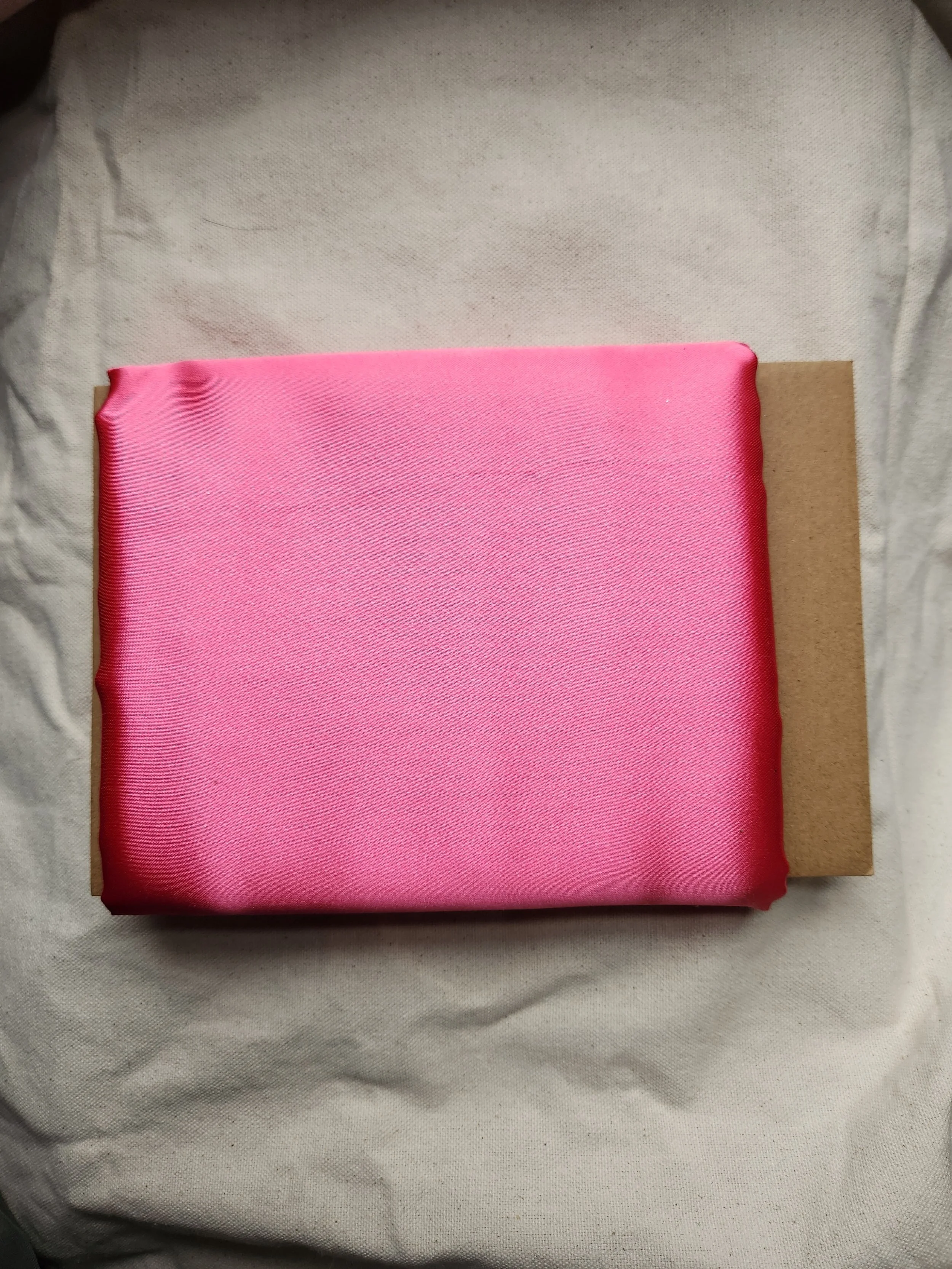 Satin Remnants - Pink