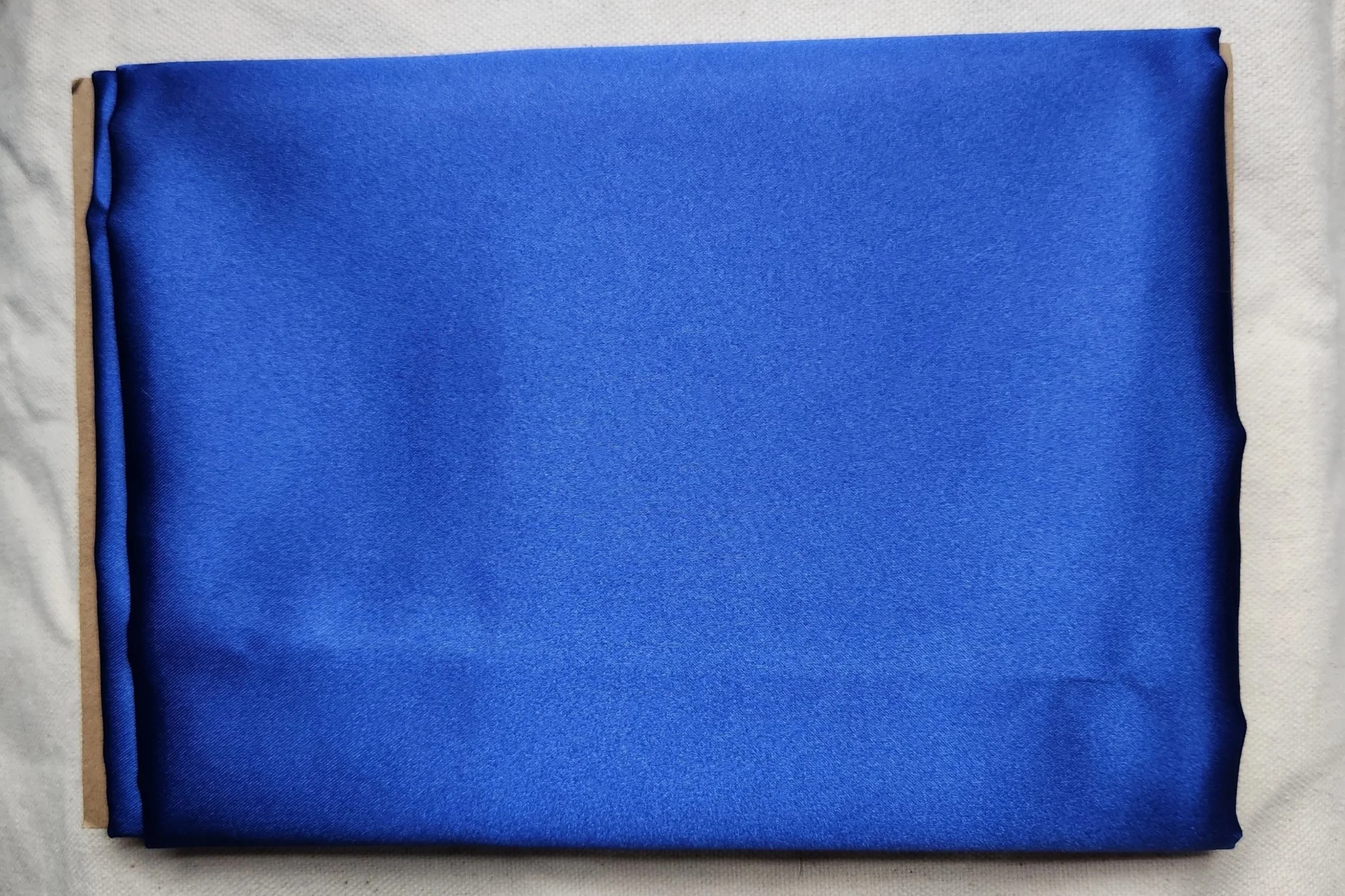 Satin Remnants - Blue & Teal