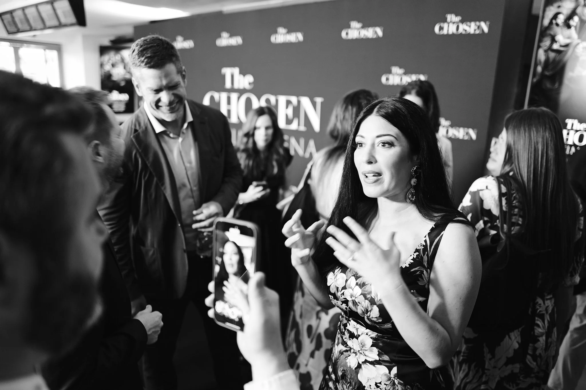 Elizabeth Tabish at The Chosen S5 Screening in Rome, Italy