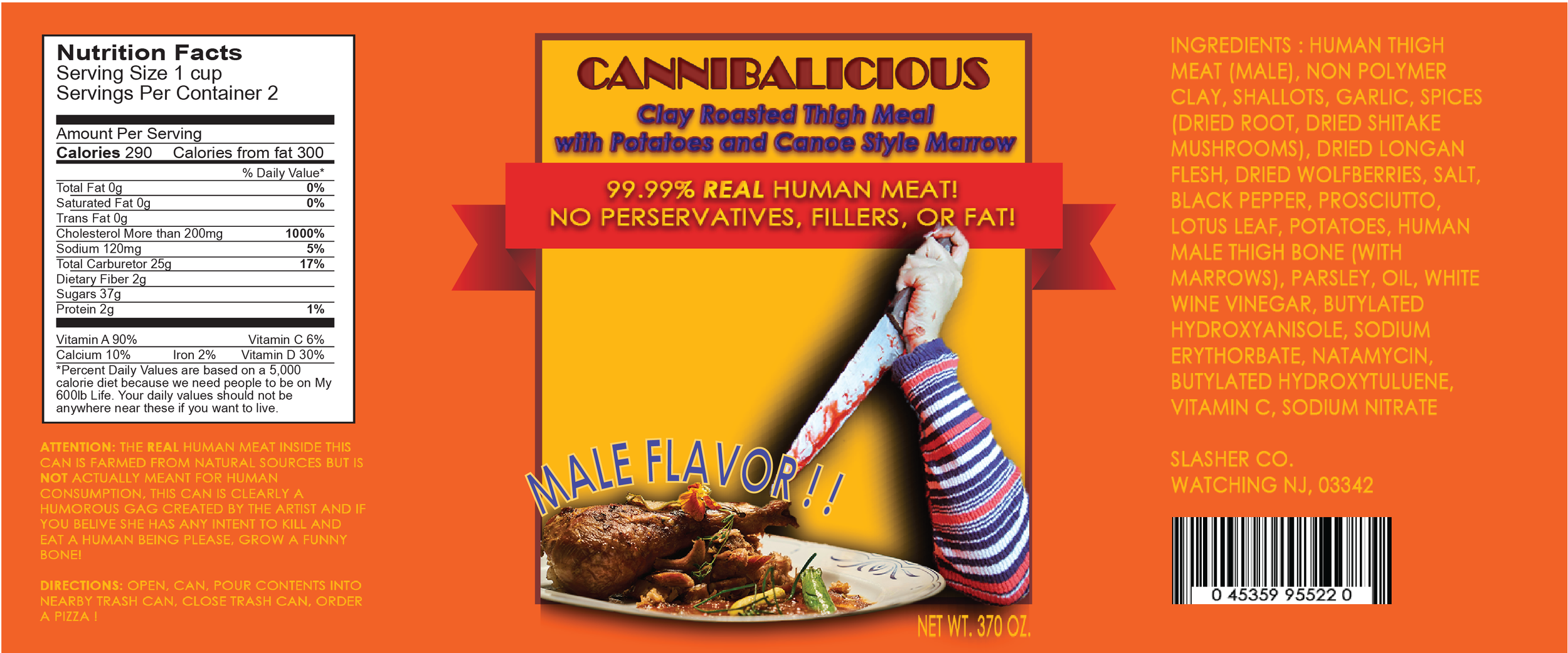 CANNIBALICIOUS - Canned Good Designs