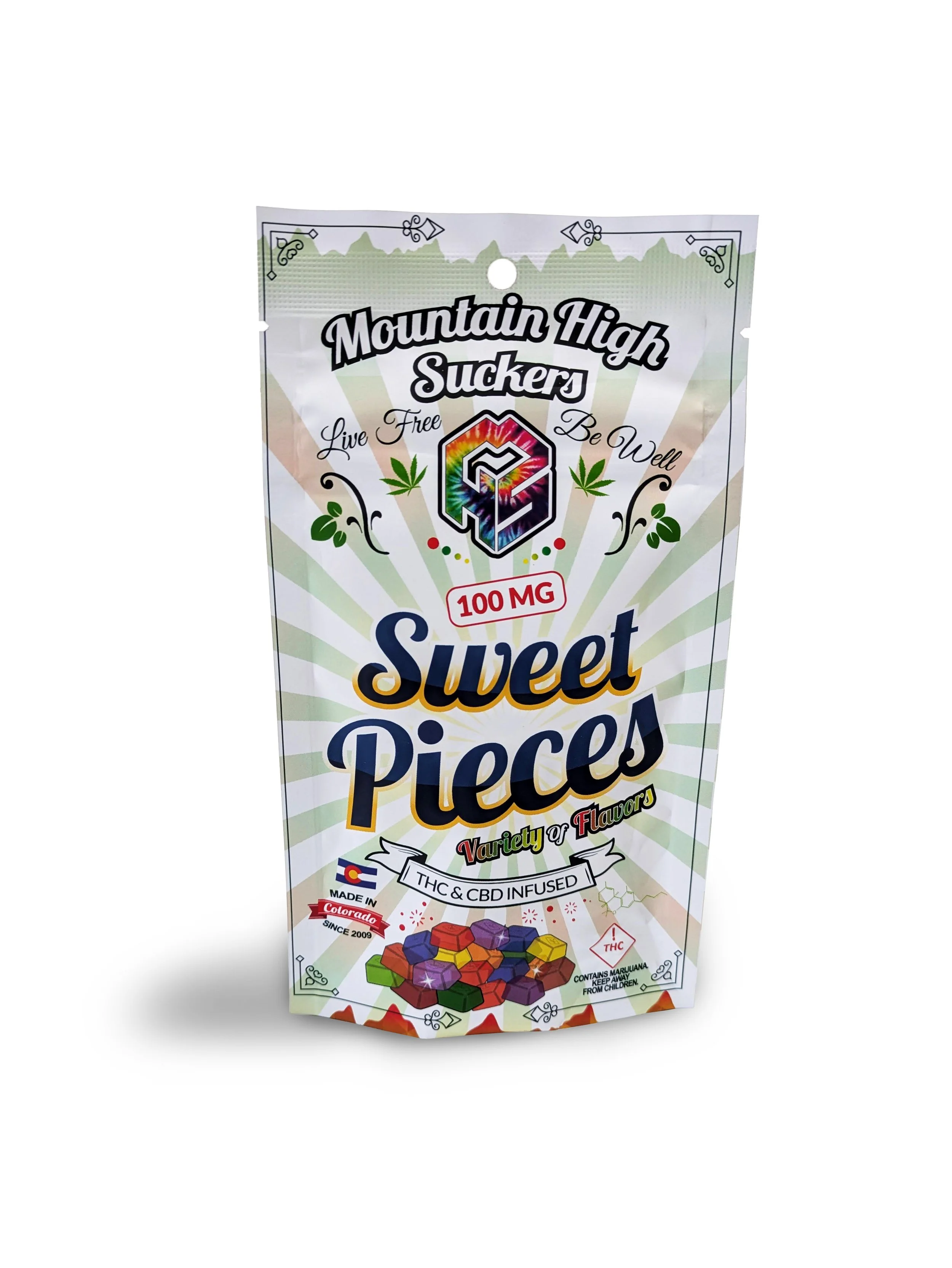 Assorted Sweet Pieces (100mg)