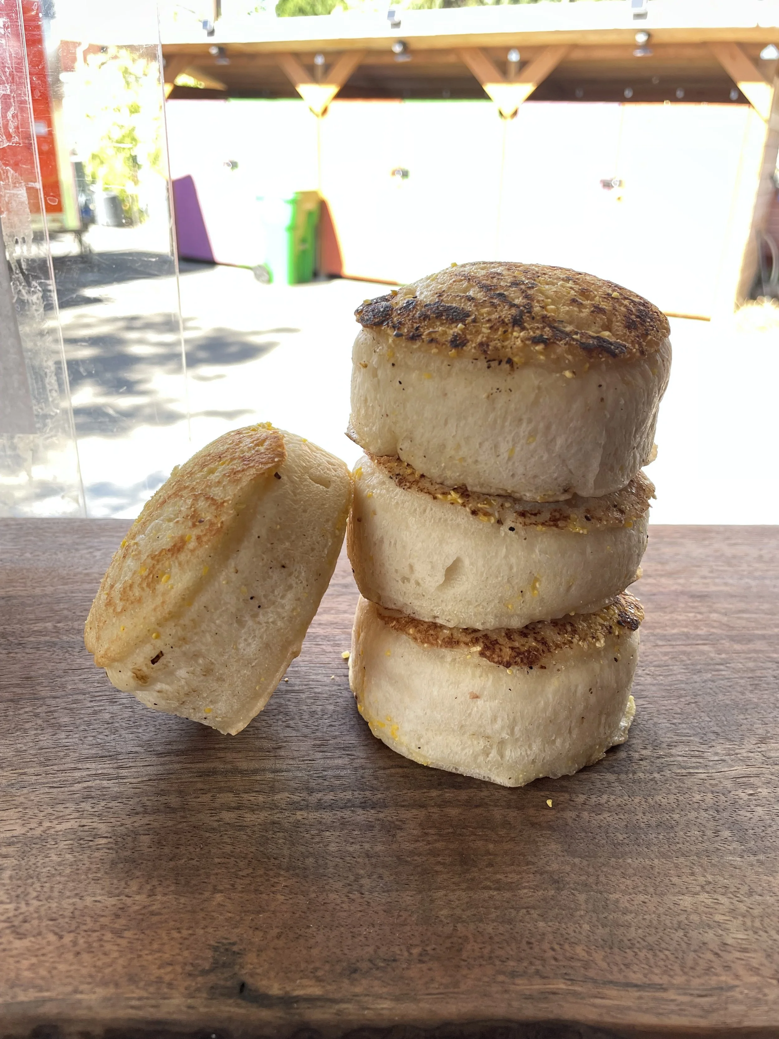 Sourdough English Muffins