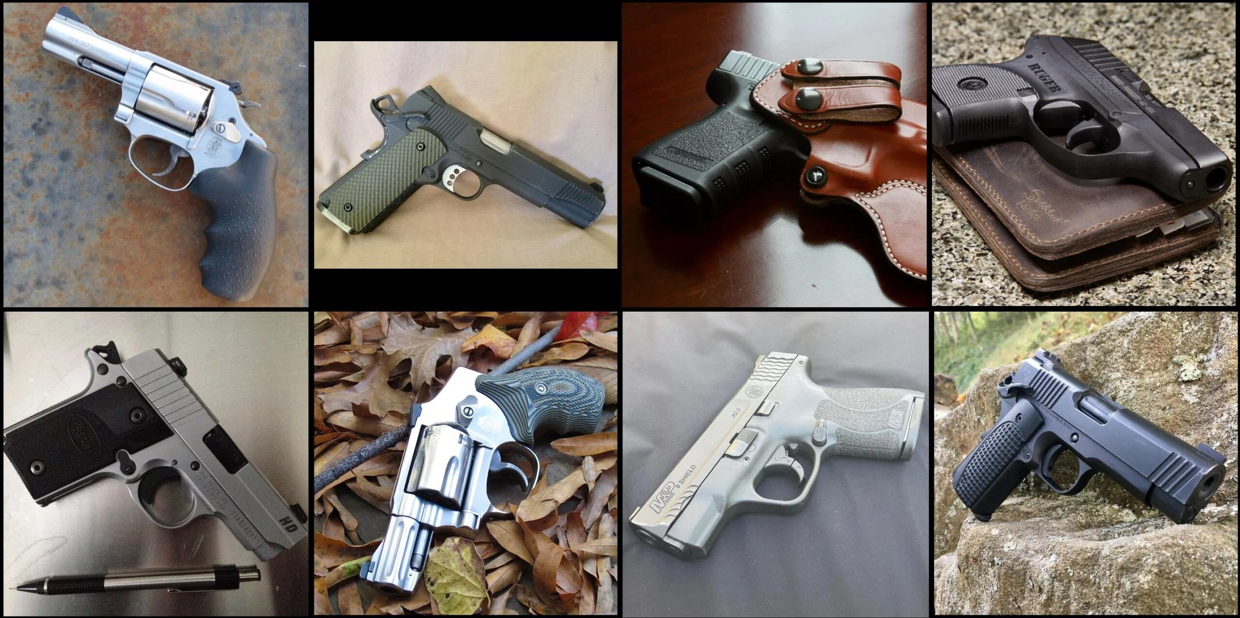 A Look Back at My Concealed Carry Handguns