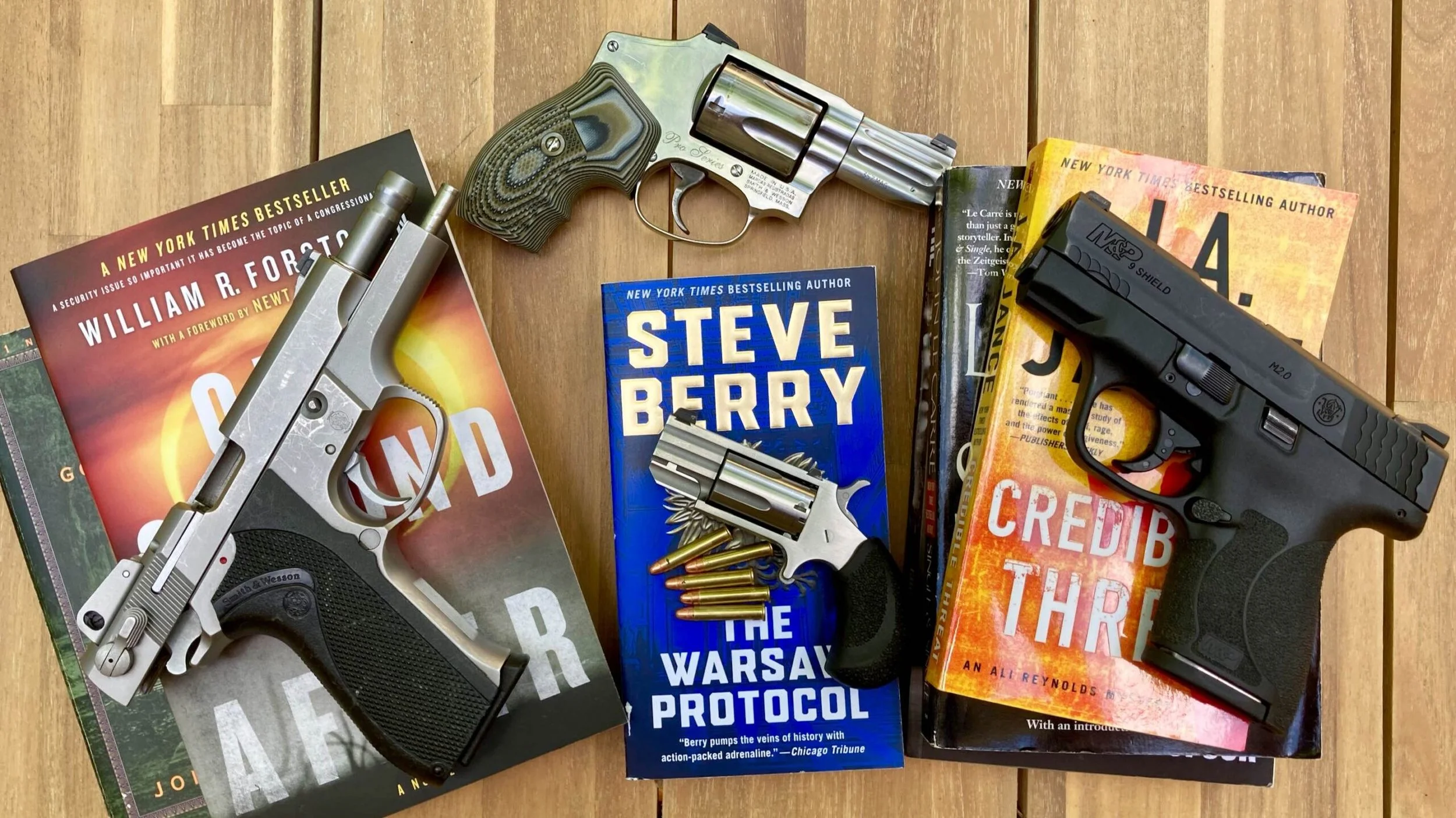 Gun Mistakes in Fiction Writing: Handgun Edition