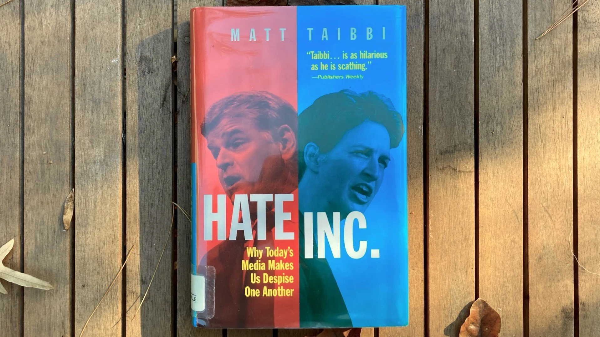 Hate Inc.: A Pretty Important Book