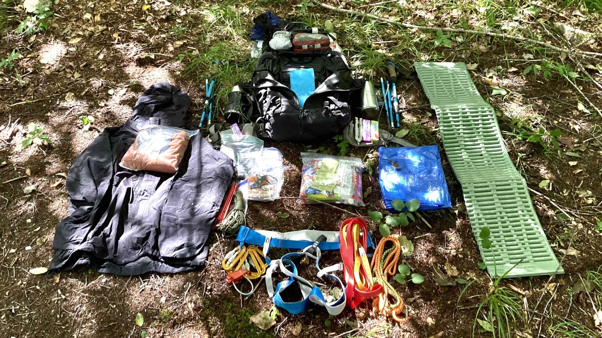 Search and Rescue (SAR) Pack Dump