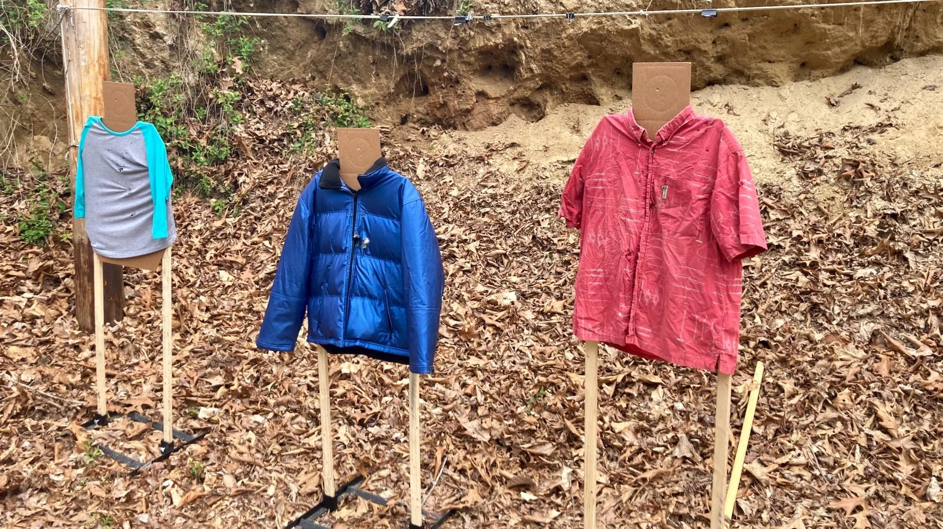 Shooting Clothed Targets