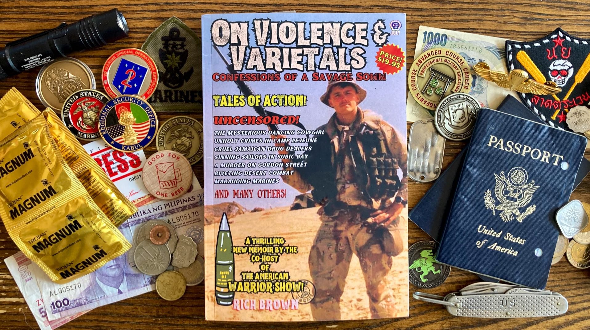 Book Review: On Violence and Varietals by Rich Brown