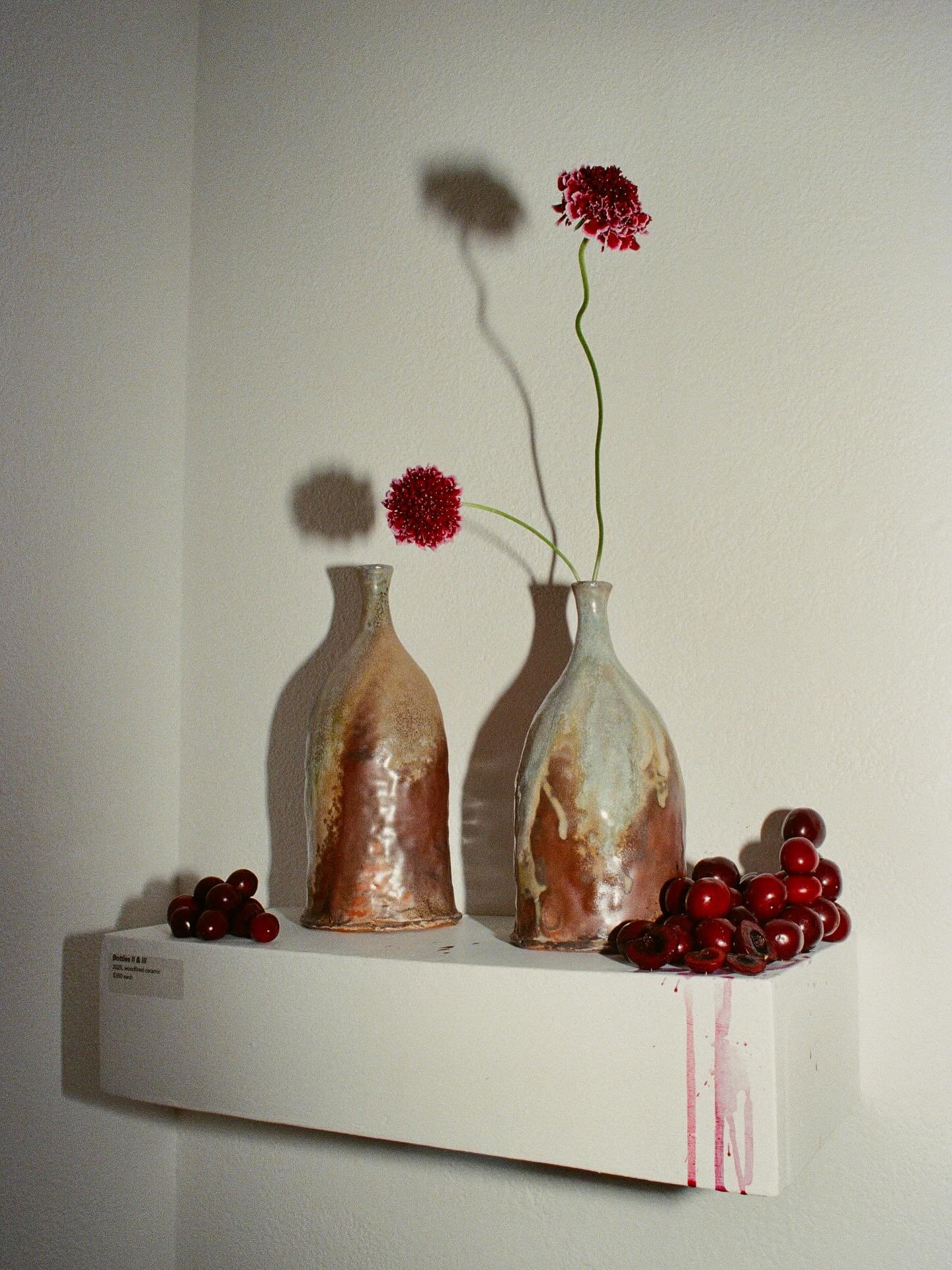 A sweet scene from my solo show this past June.