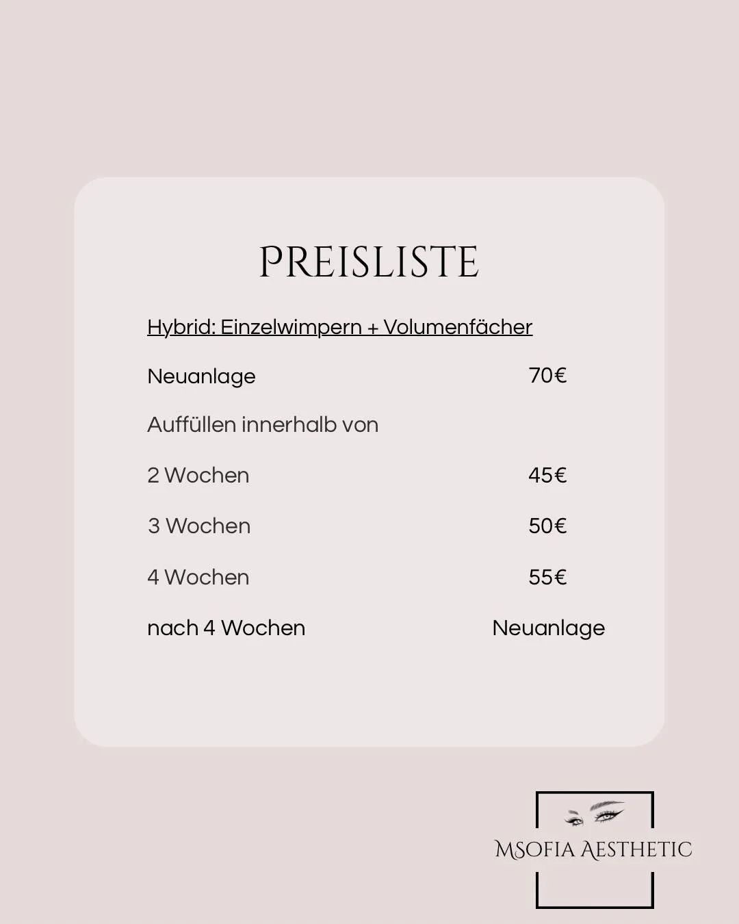 Hybrid (1:1 gemischt mit Volumen)