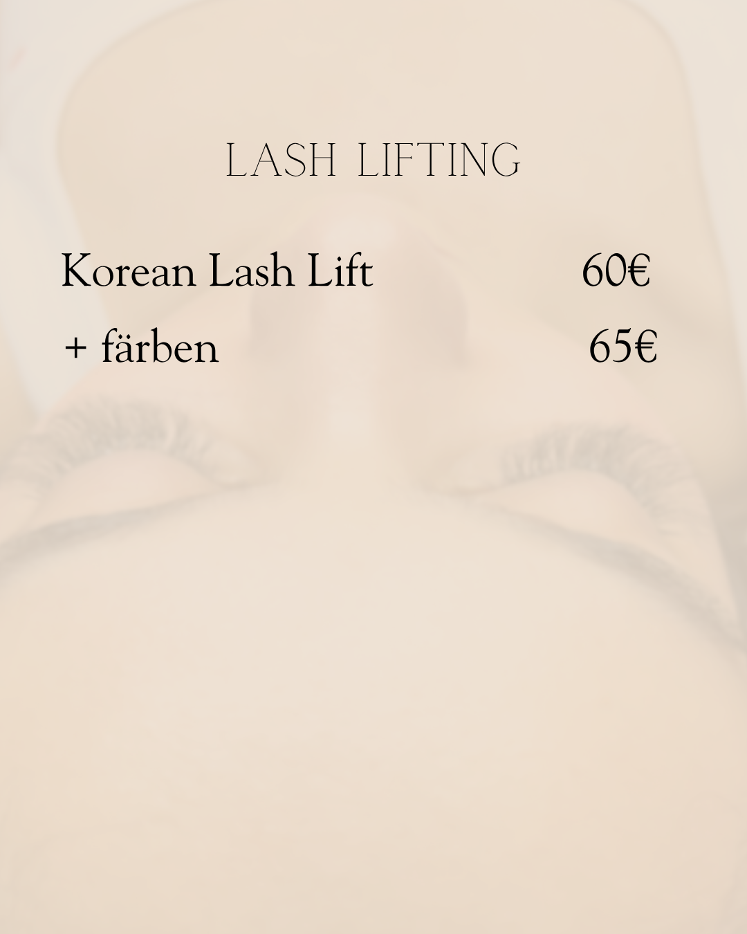 Korean Lash Lift
