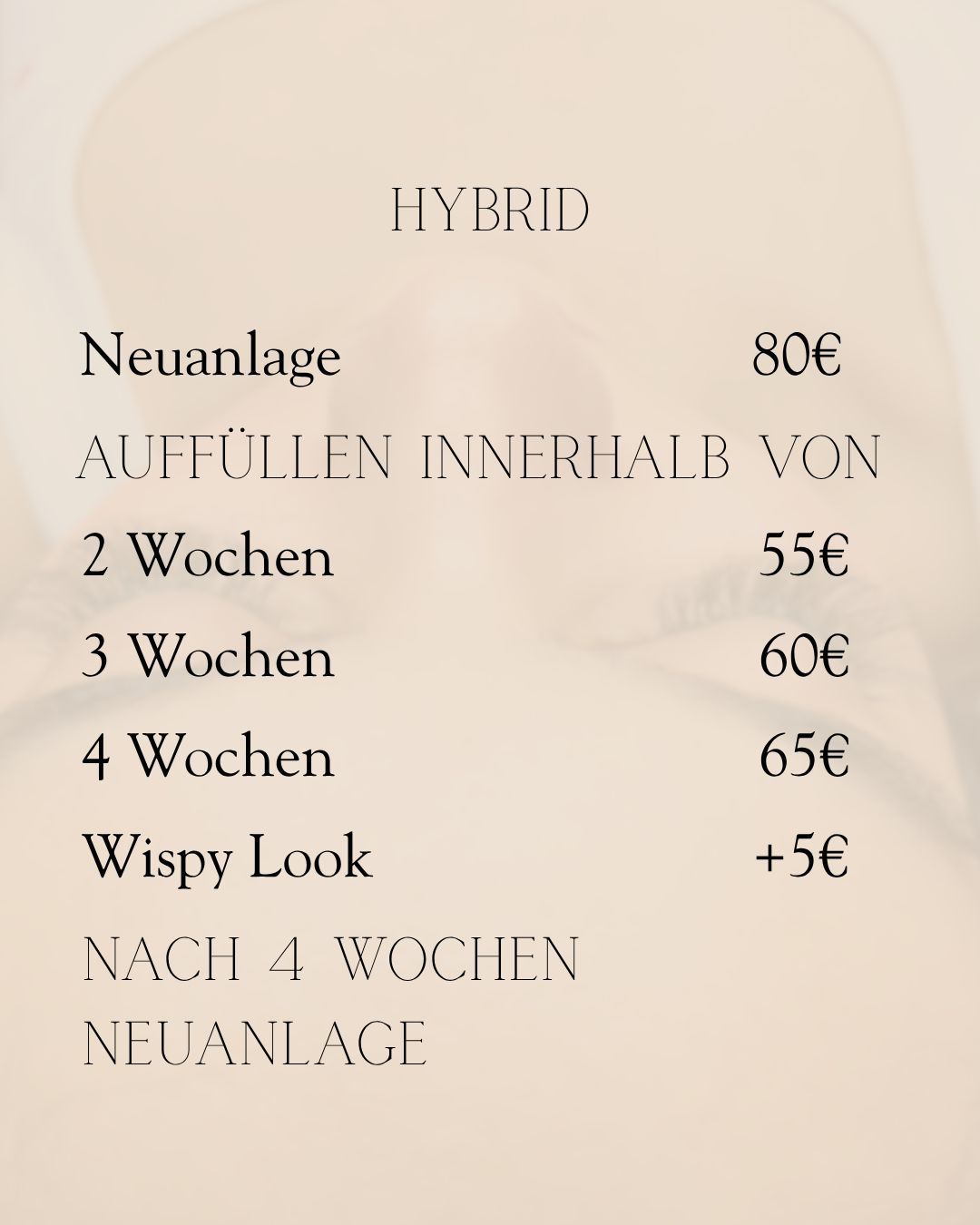 Hybrid (Mix aus 1:1 und Volumenfächern)