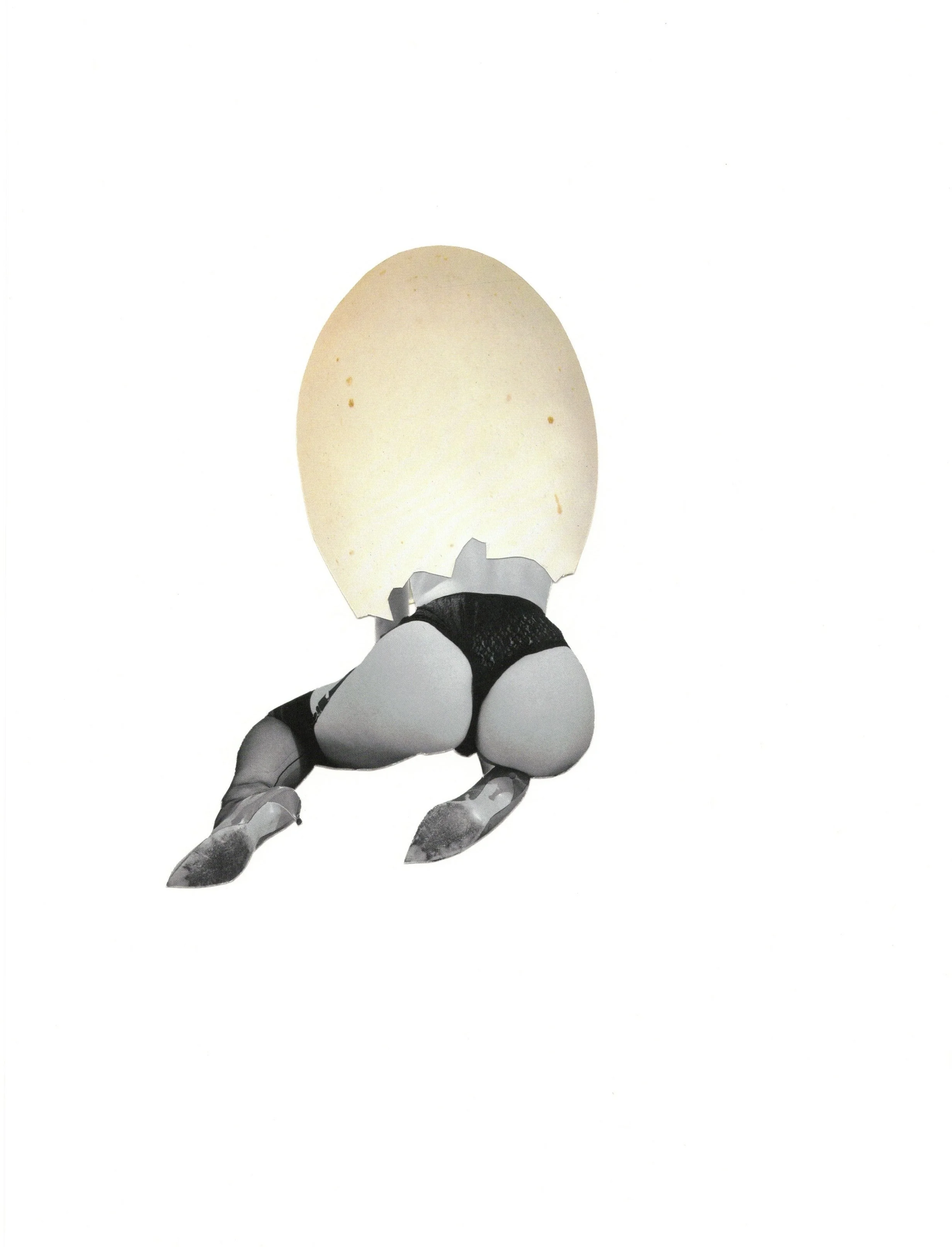 Hatched from an
Orb, 2026
Collage on paper
29.5 x 21 cm (11 5/8
x 8 1/4 in)