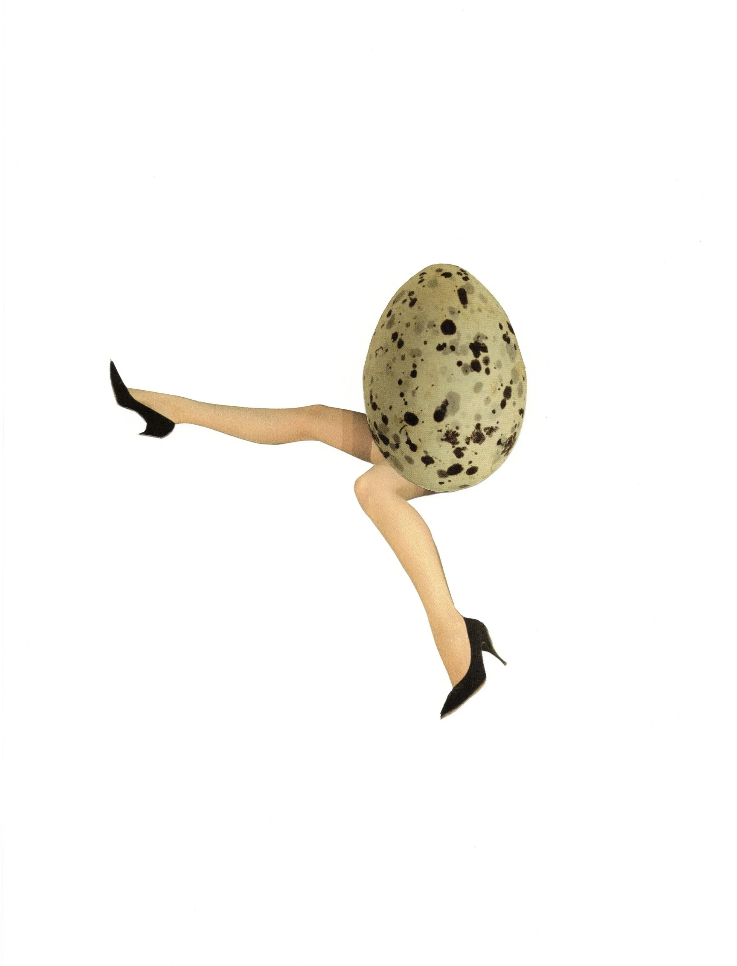 Egg with Legs,
2026
Collage on paper
29.5 x 21 cm (11 5/8
x 8 1/4 in)