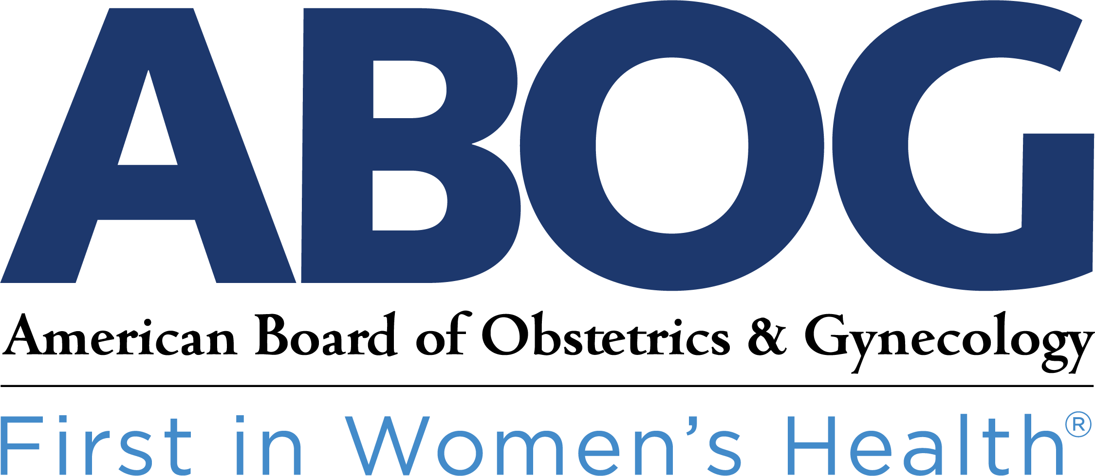 Logo of the American Board of Obstetrics and Gynecology