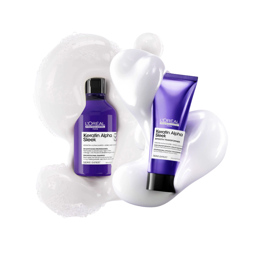 TREAT YOURSELF TO OUR KERATIN ALPHA SLEEK TREATMENT (of the month!)