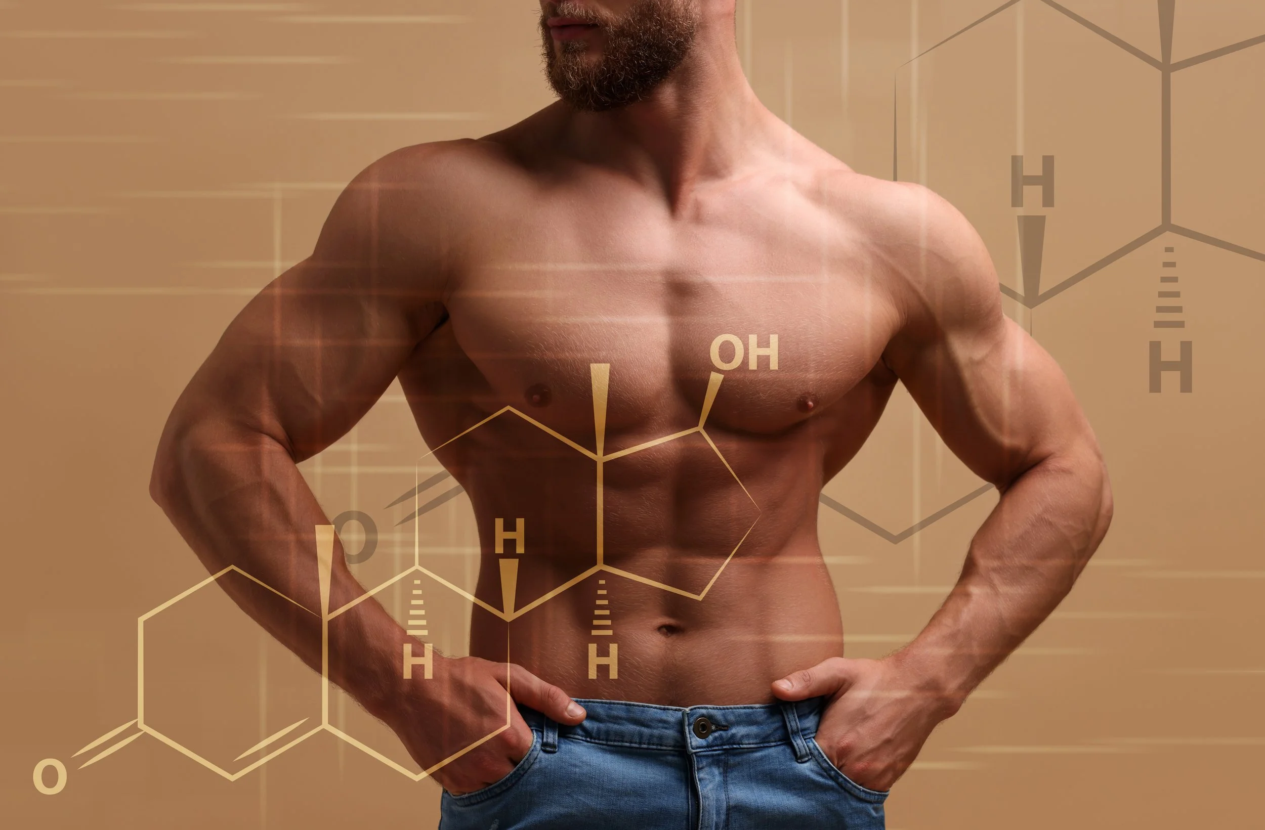 muscular-man-structural-formula-testosterone-beige-background-closeup.jpg
