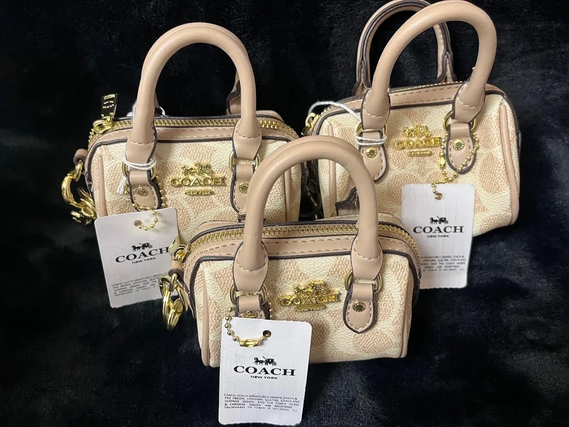 Coach Mini Rowan Keychain Purse
